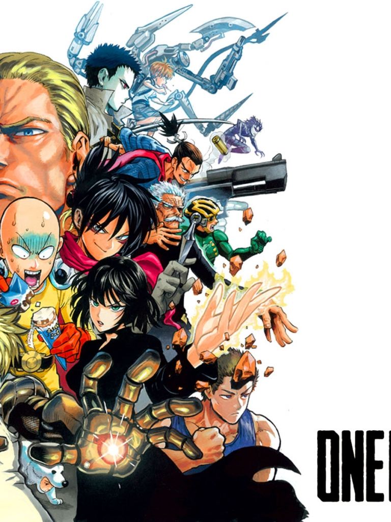 One Punch Man Iphone Wallpapers Wallpaper Cave