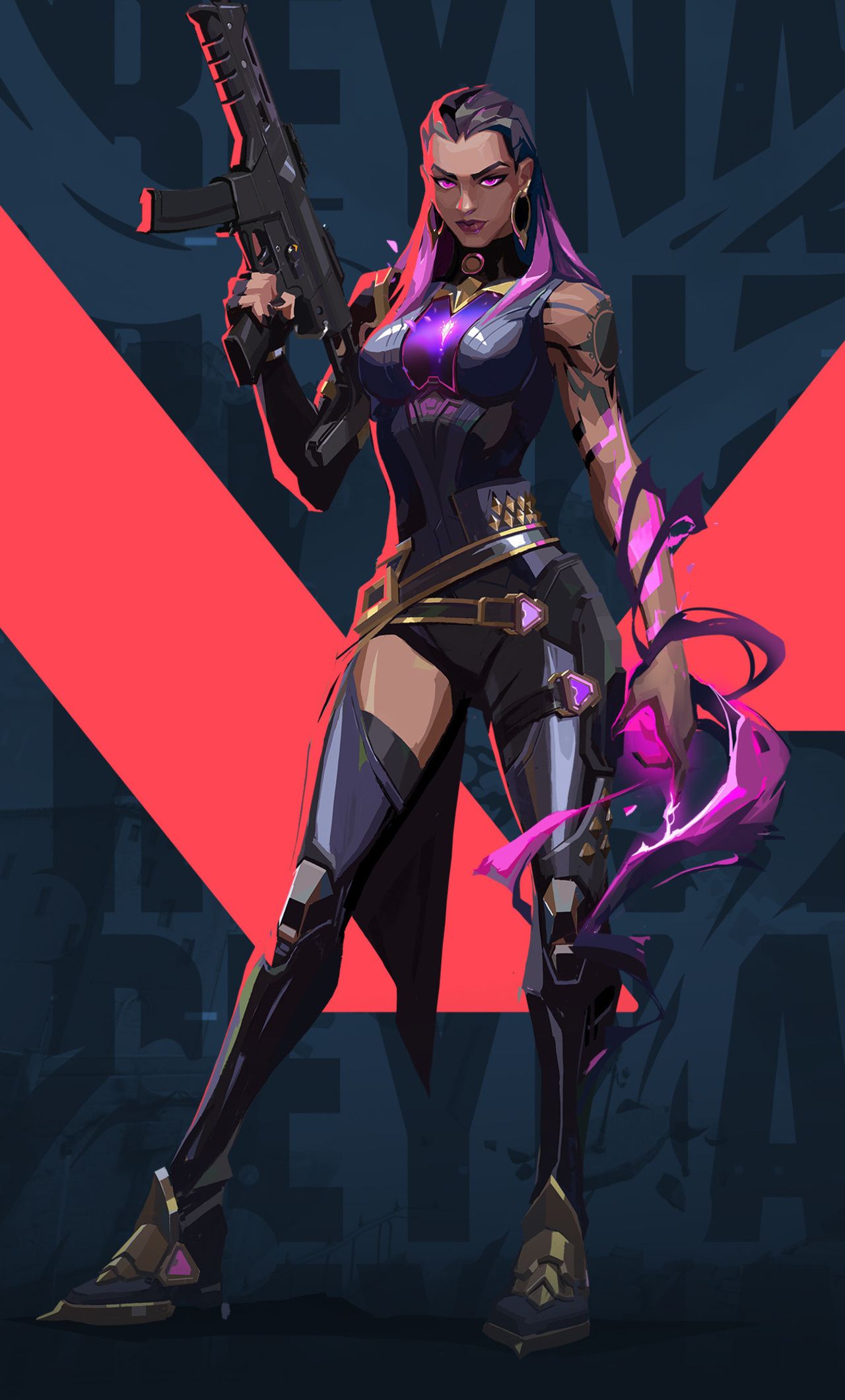 valorant reyna phone wallpapers wallpaper cave on valorant iphone wallpapers