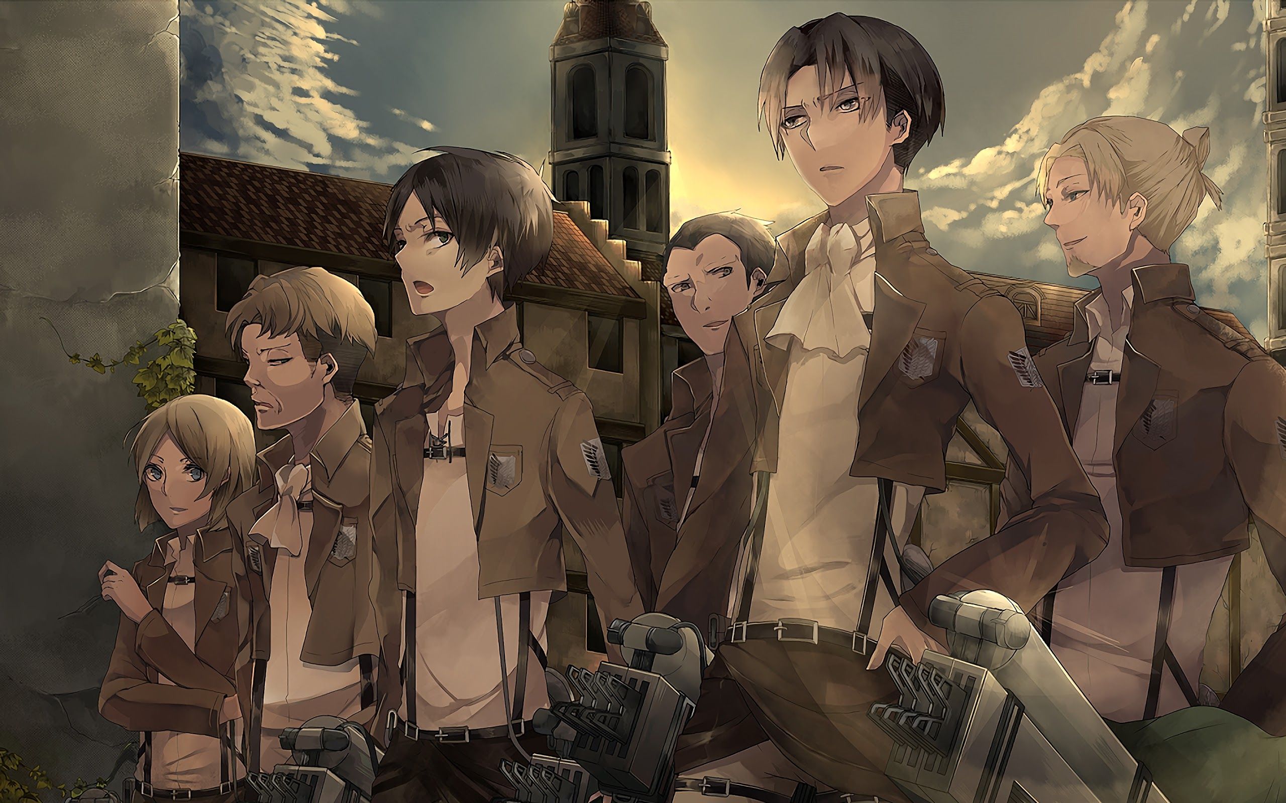 Attack on titan, volume 32. Survey Corps Wallpapers - Wallpaper Cave