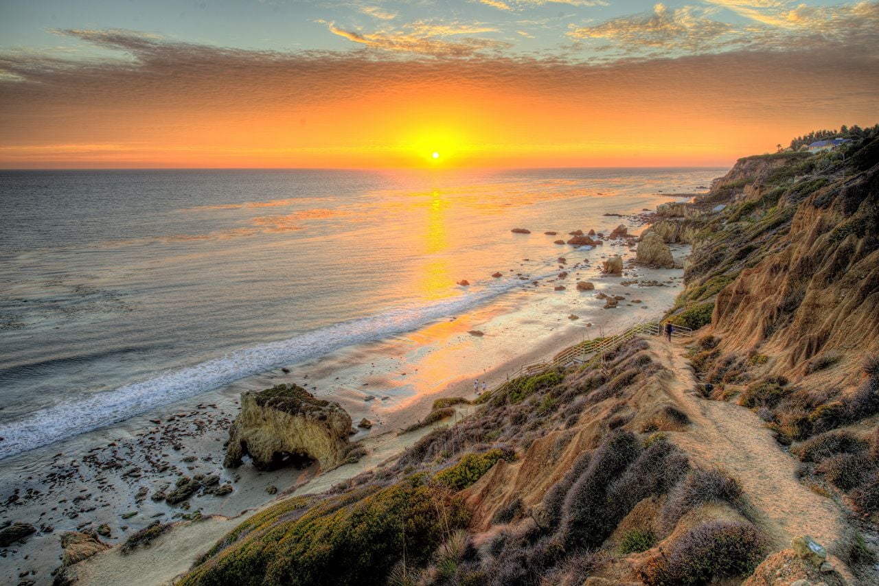 sunset malibu beach california wallpapers wallpaper cave on malibu california sunset wallpapers
