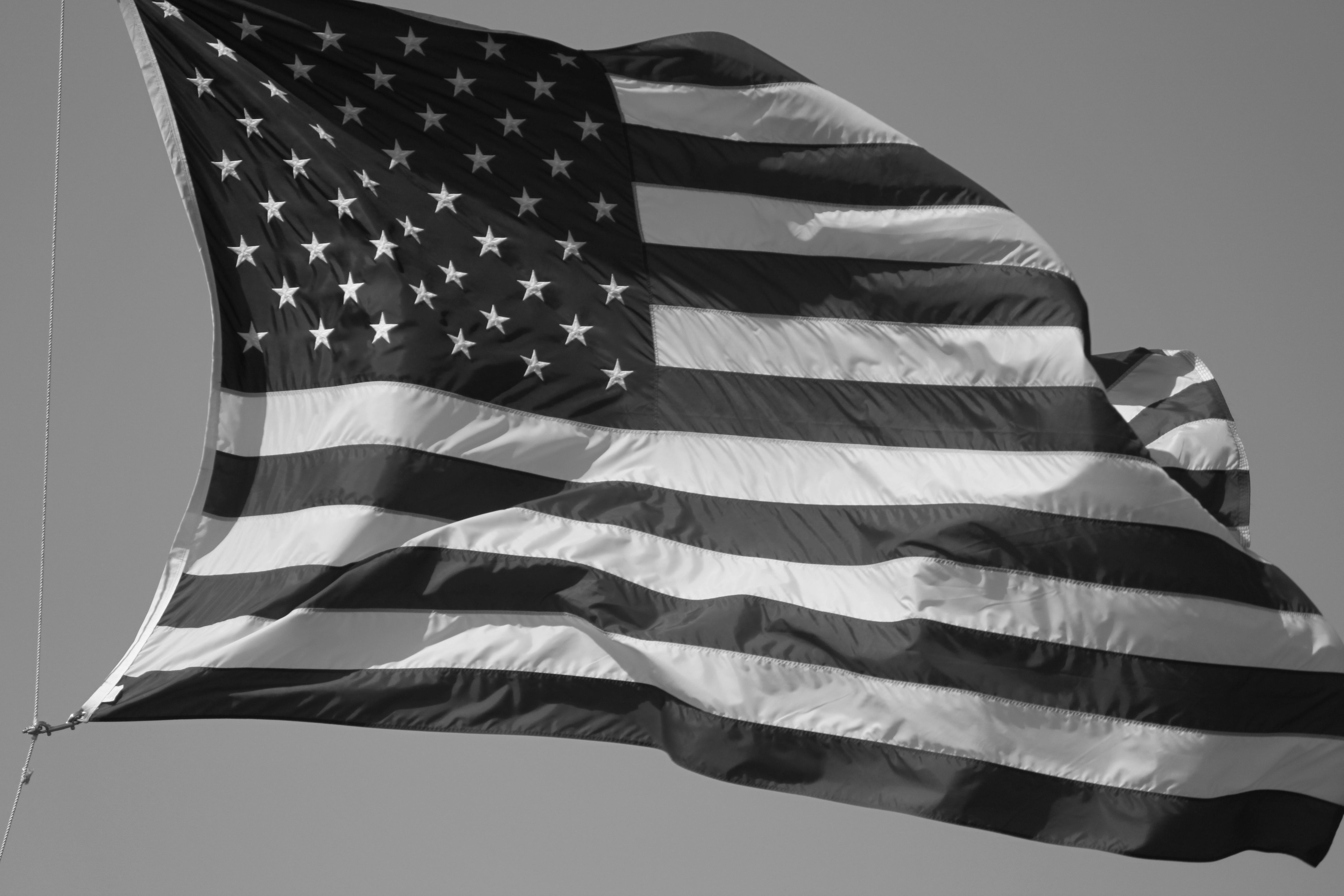 Black and white united states waving flag , on white background. American Flag Women Wallpapers Wallpaper Cave