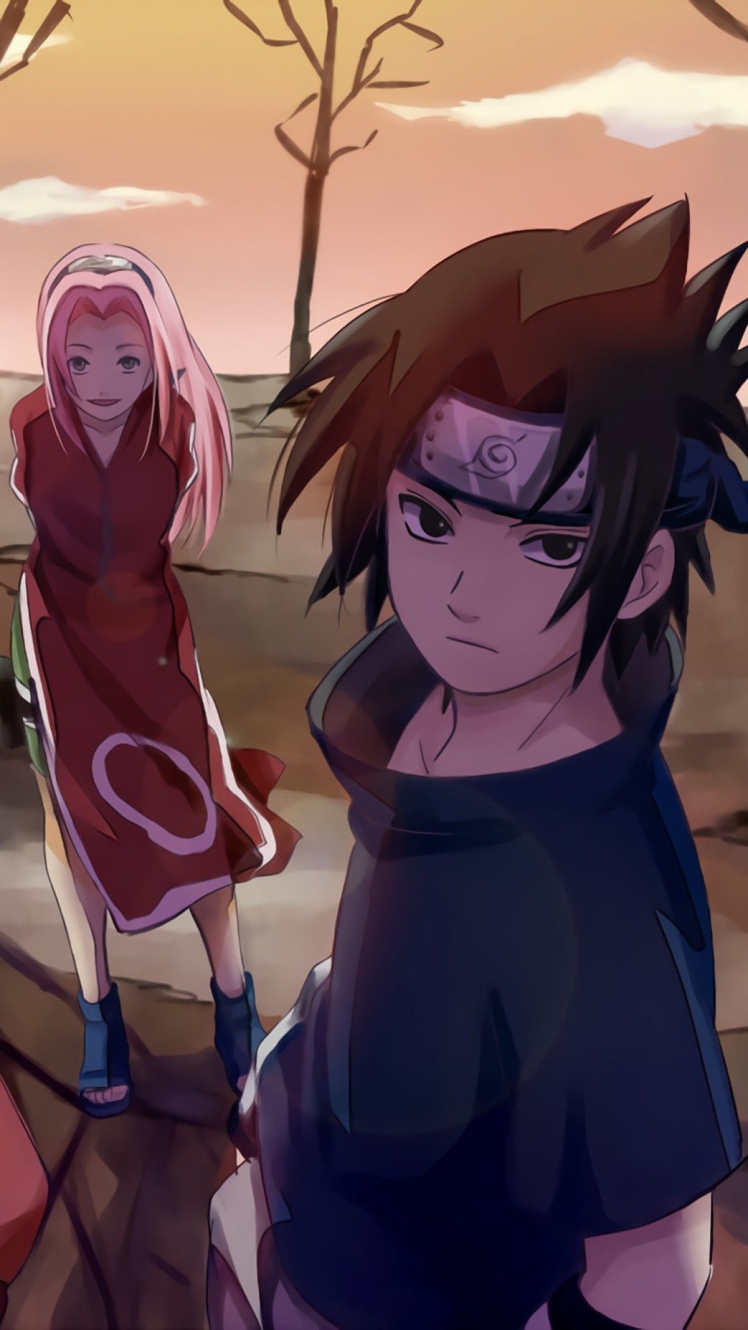 Sakura And Sasuke Wallpapers Wallpaper Cave