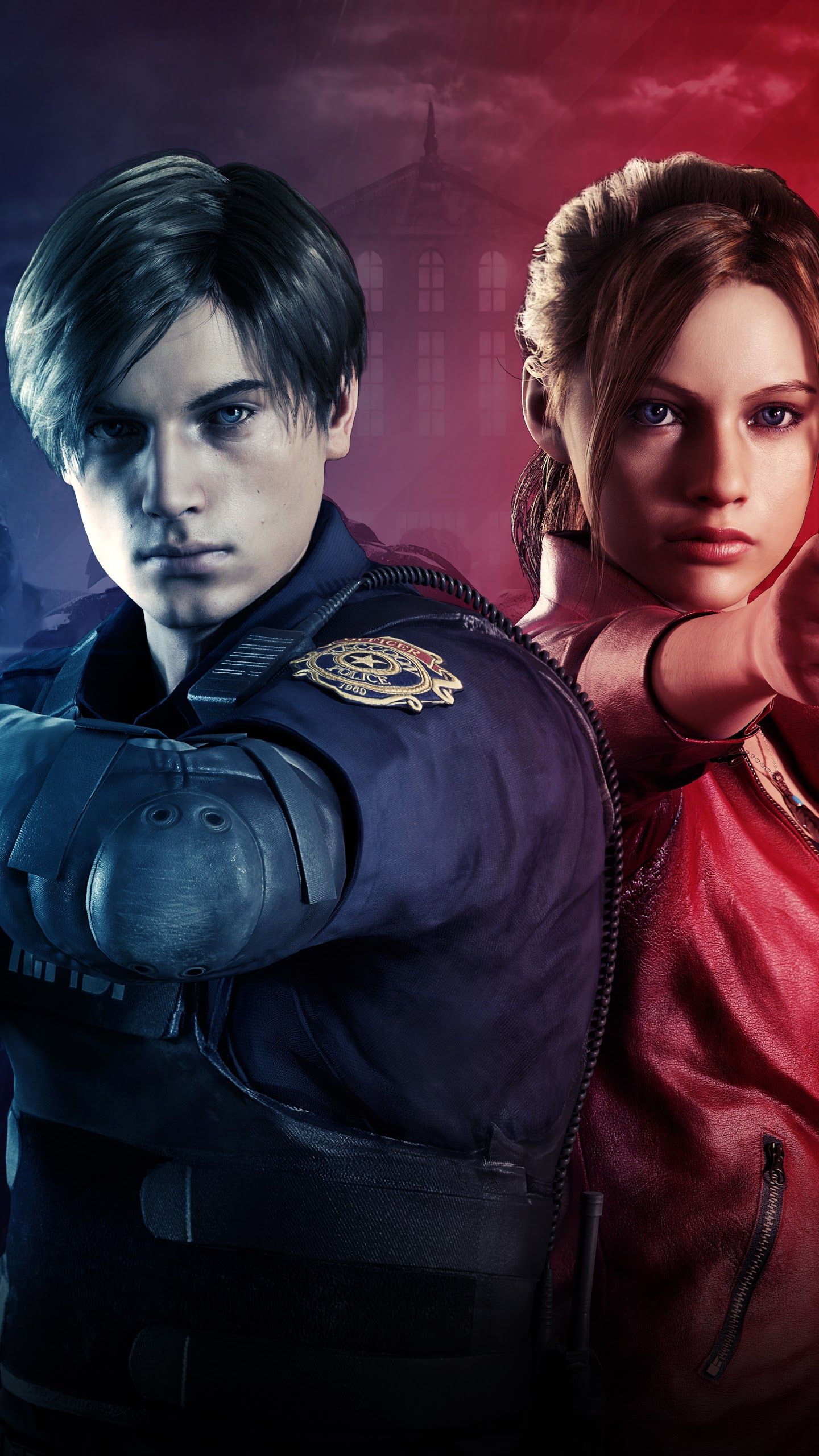 Hey, i'm going to be uploading the soundtrack to these games to youtube soon, and i was wondering if i could use this as a background image. Leon Kennedy And Claire Redfield Wallpapers - Wallpaper Cave