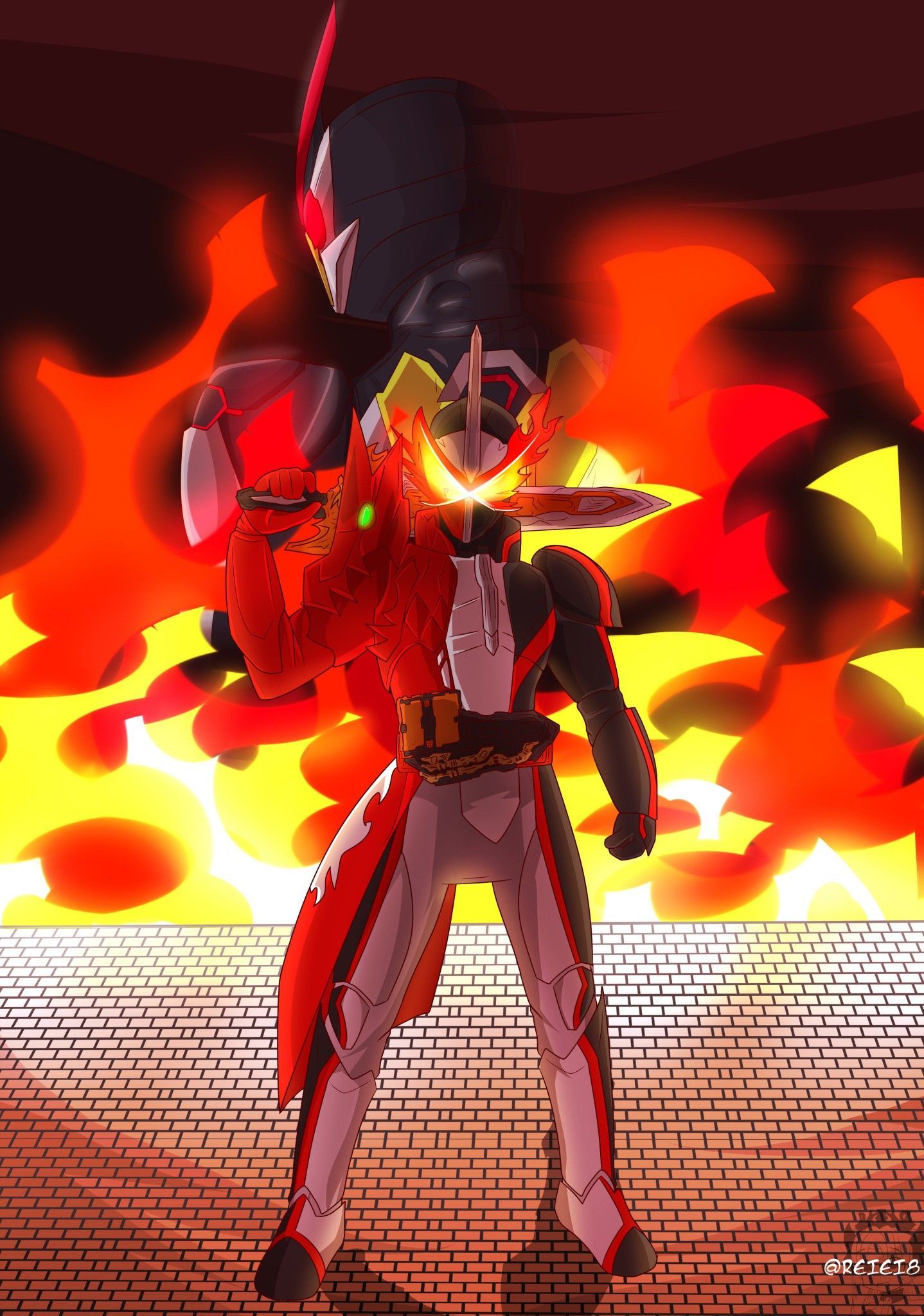 After saving the life of their heir apparent, tenacious loner snake eyes is welcomed into an ancient japanese clan called the arashikage where he is taught the ways of the ninja warrior. Kamen Rider Saber Wallpapers - Wallpaper Cave