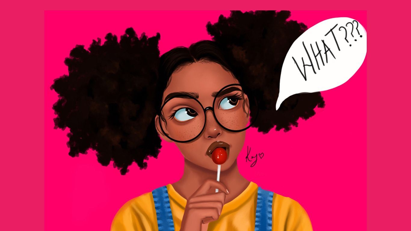 Customize your desktop, mobile phone and tablet with our wide variety of cool and interesting cute . Cute Black Girls Cartoon Wallpapers - Wallpaper Cave