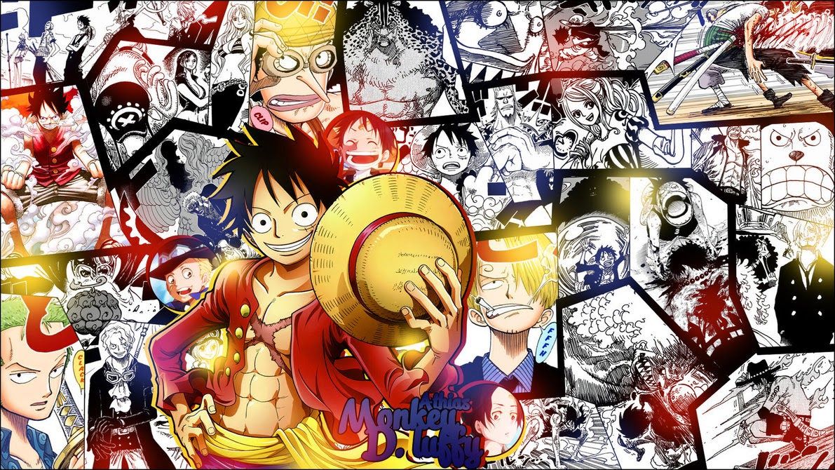 One Piece Manga Wallpapers Wallpaper Cave