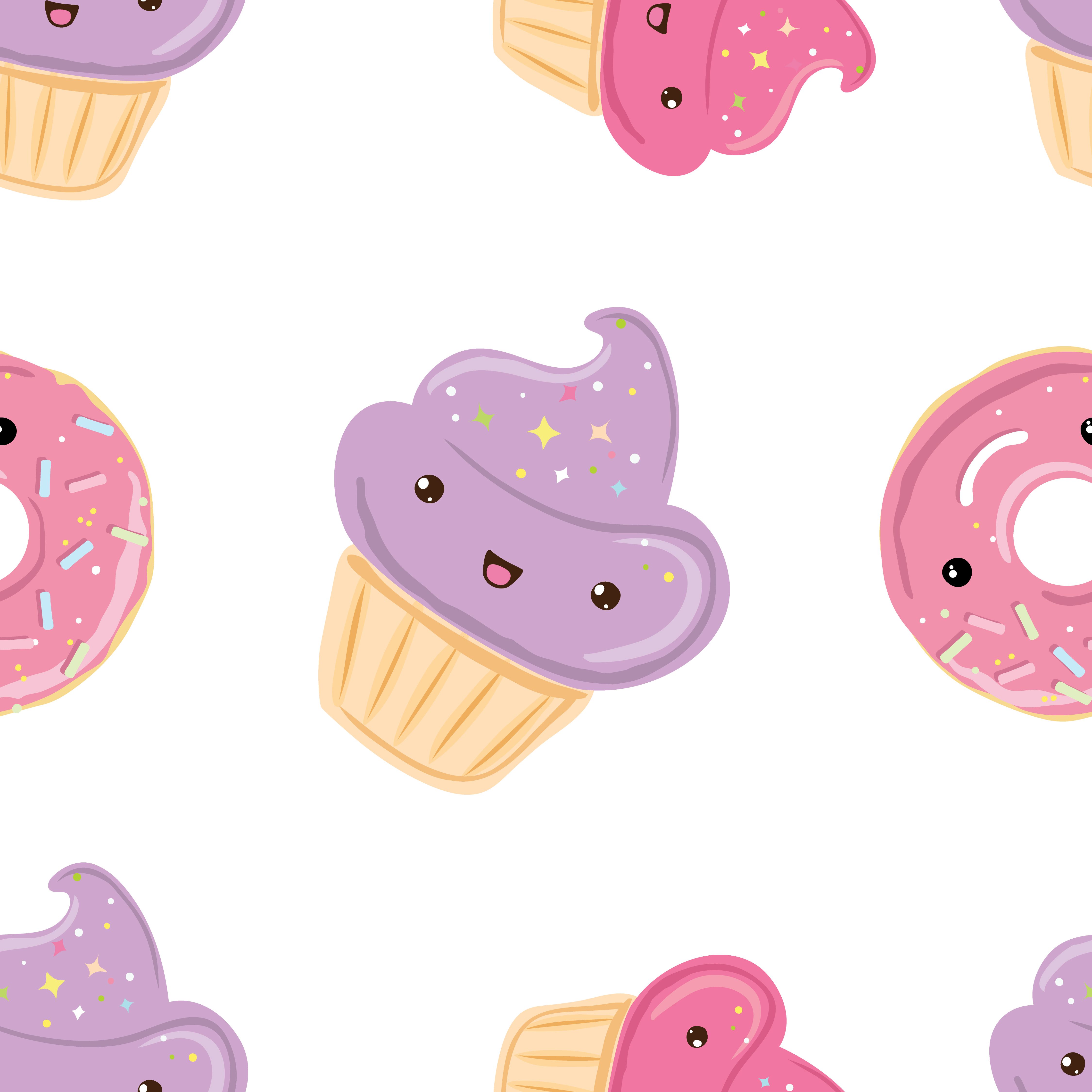 kawaii dessert wallpapers wallpaper cave on kawaii dessert wallpapers
