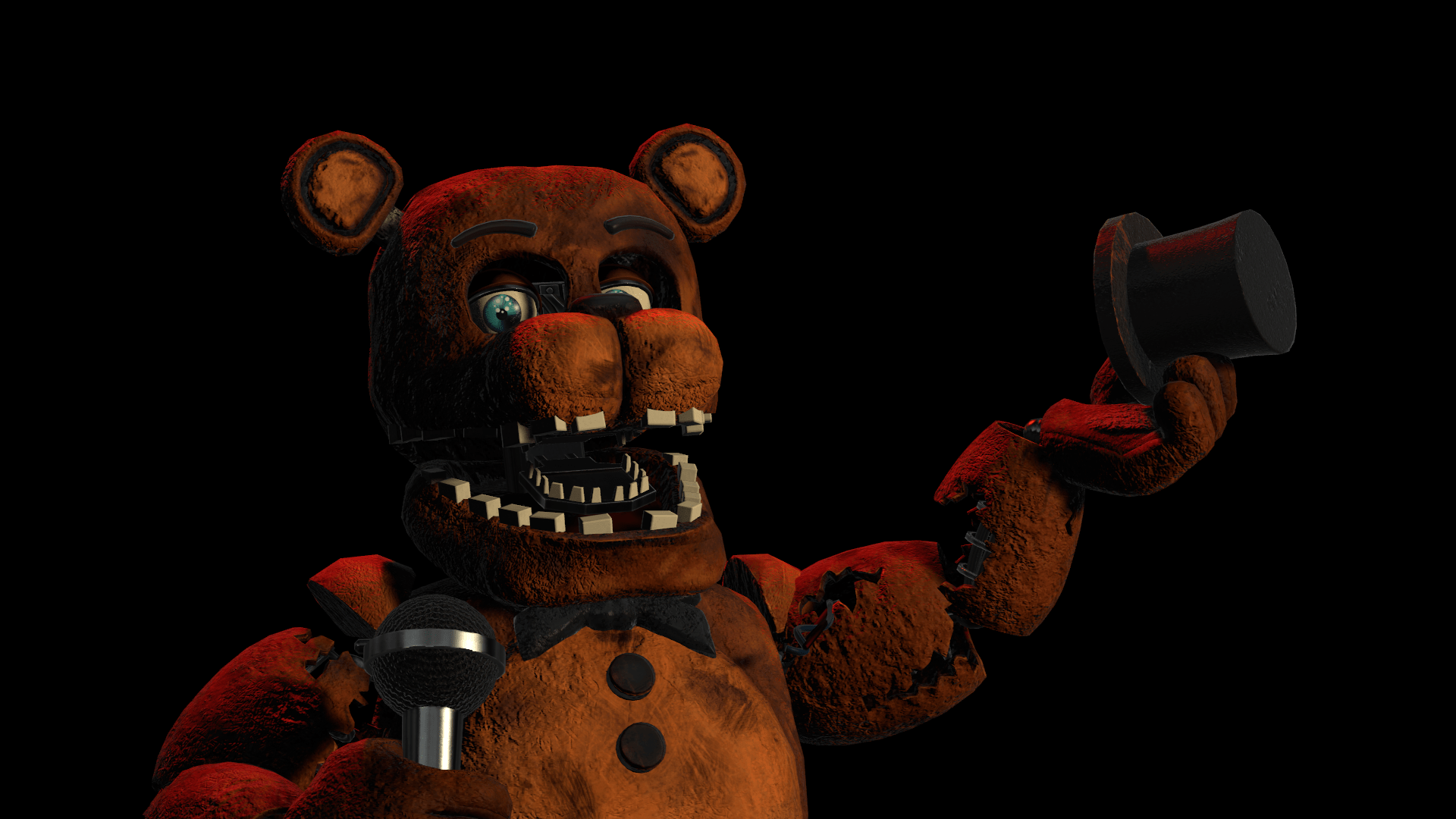 withered freddy wallpapers wallpaper cave on withered freddy wallpapers