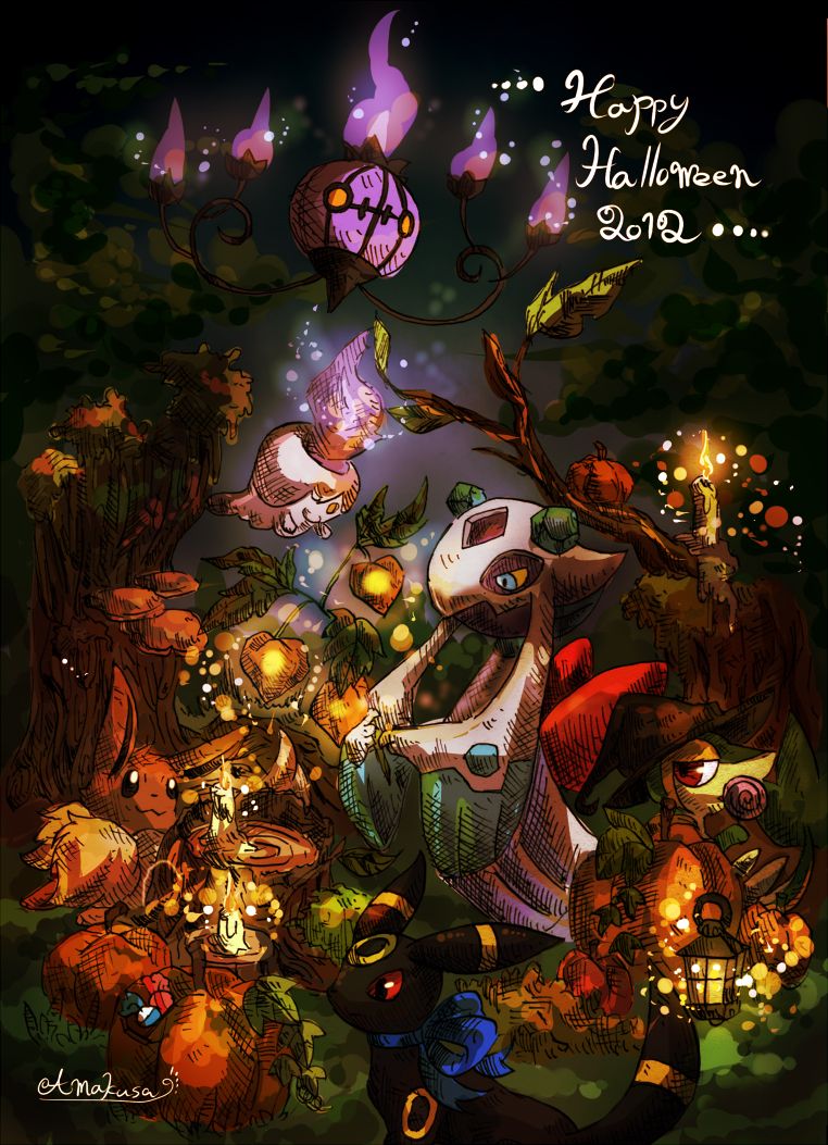  on pokemon halloween wallpapers