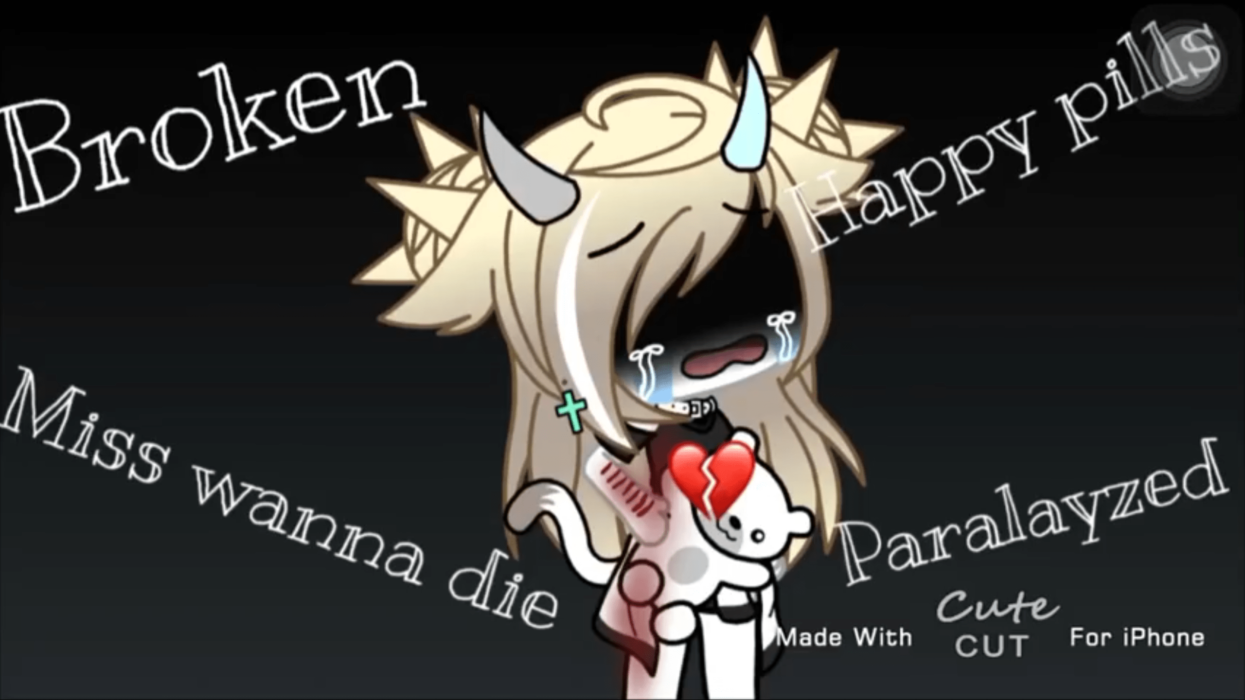 gacha life depressed wallpapers wallpaper cave on sad gacha life wallpapers