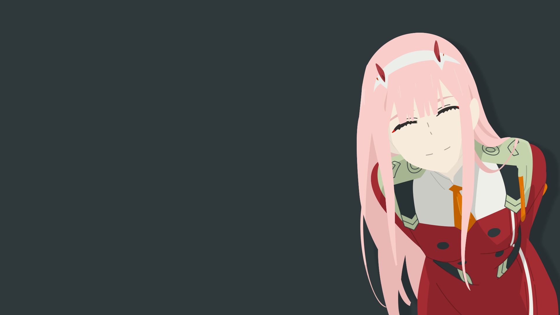 aesthetic retro zero two wallpapers wallpaper cave on zero two black wallpapers