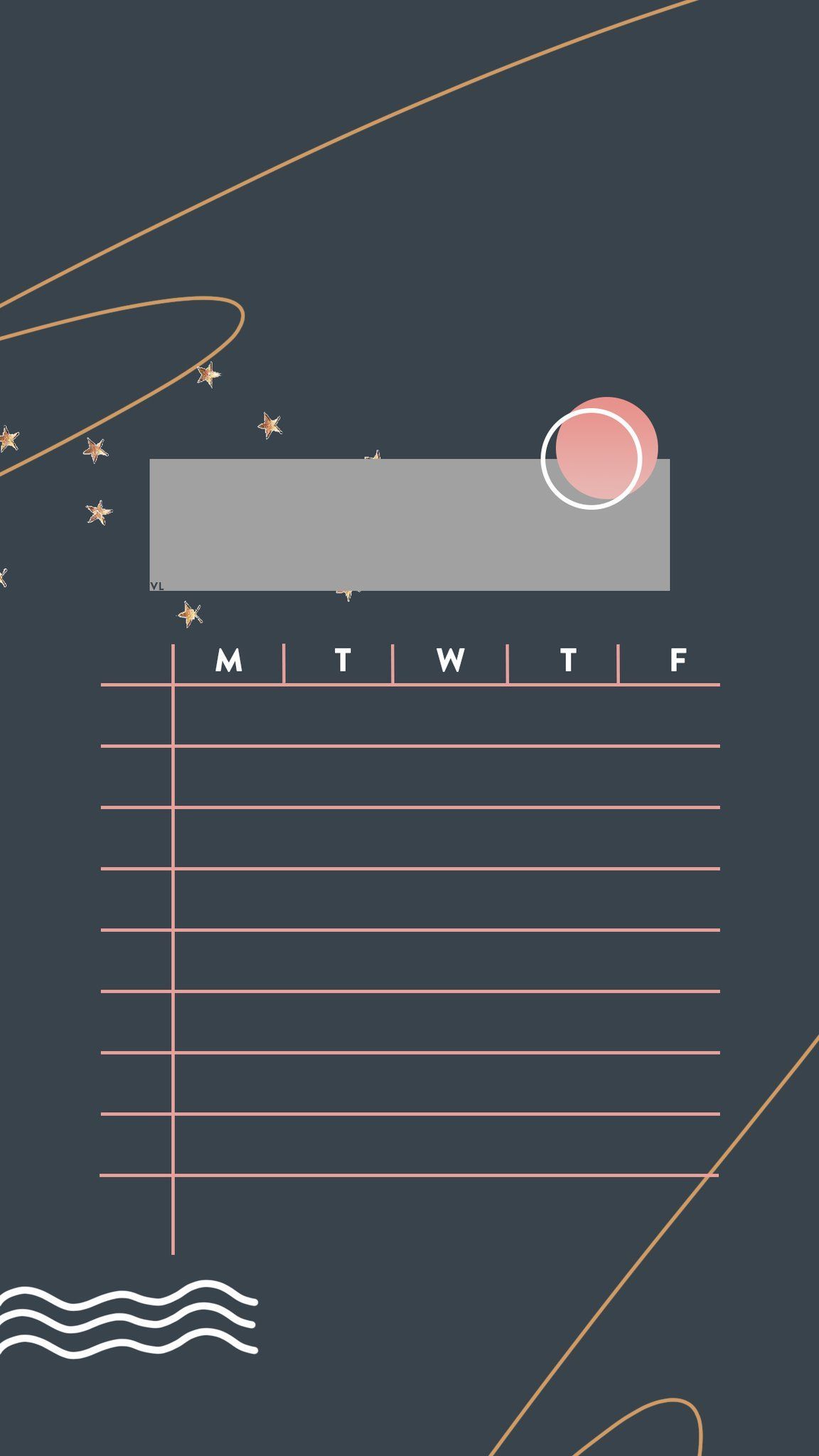 Schedules Aesthetic Wallpapers Wallpaper Cave