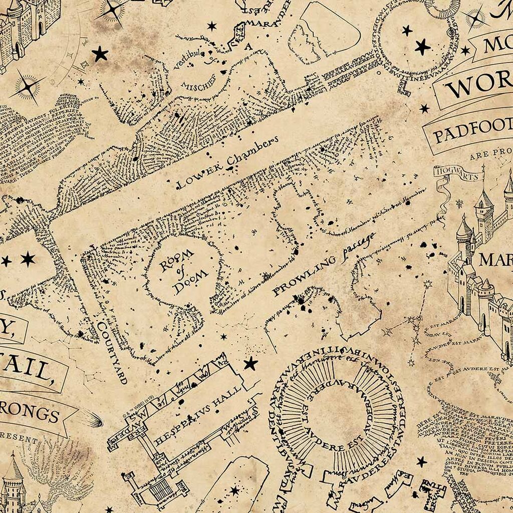 Harry potter map wallpapers