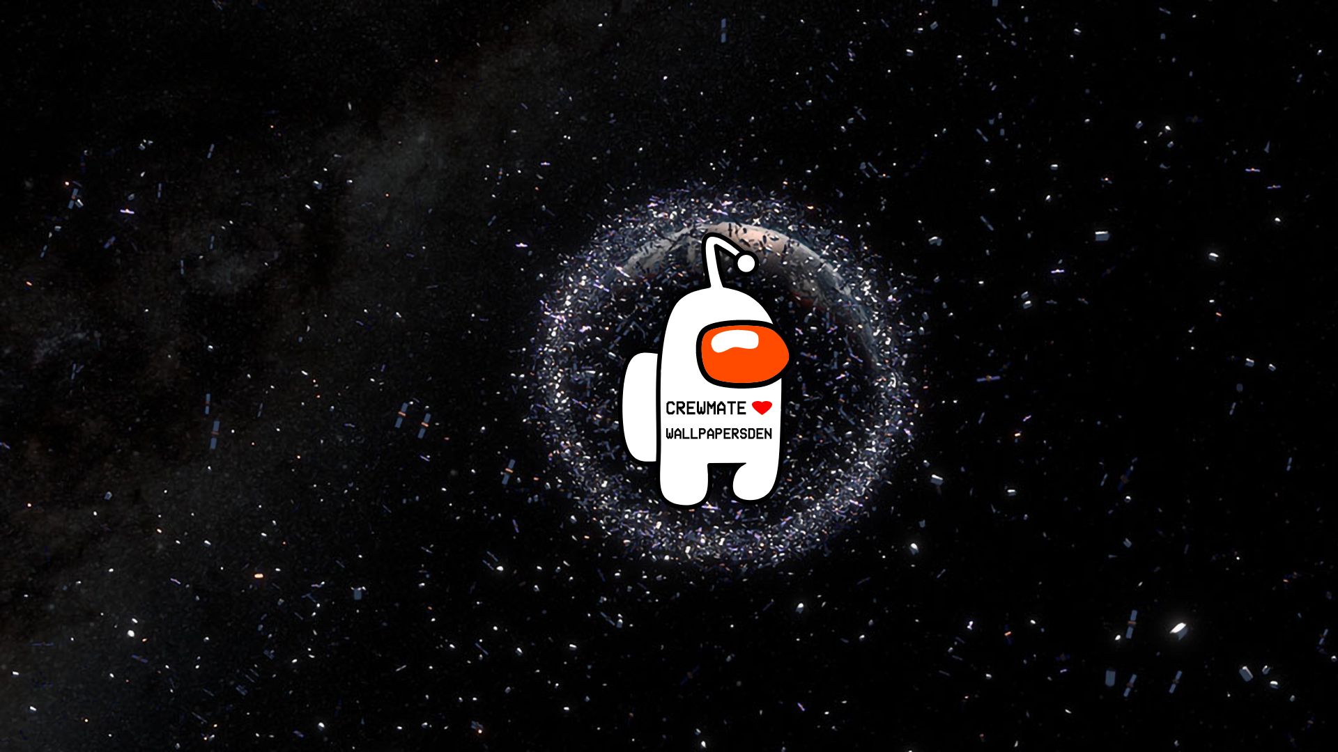 White Crewmate Among Us Wallpapers Wallpaper Cave