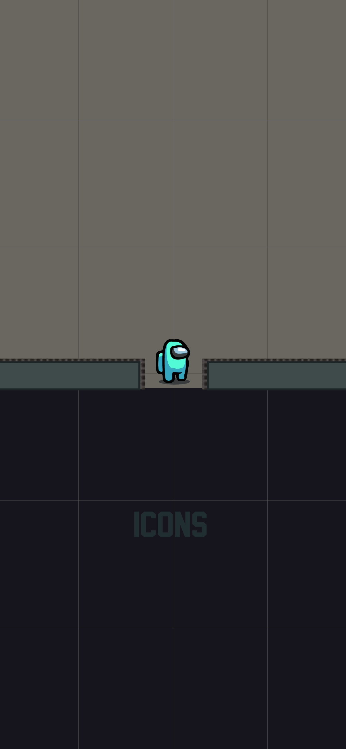 Among Us Cyan Wallpapers Wallpaper Cave