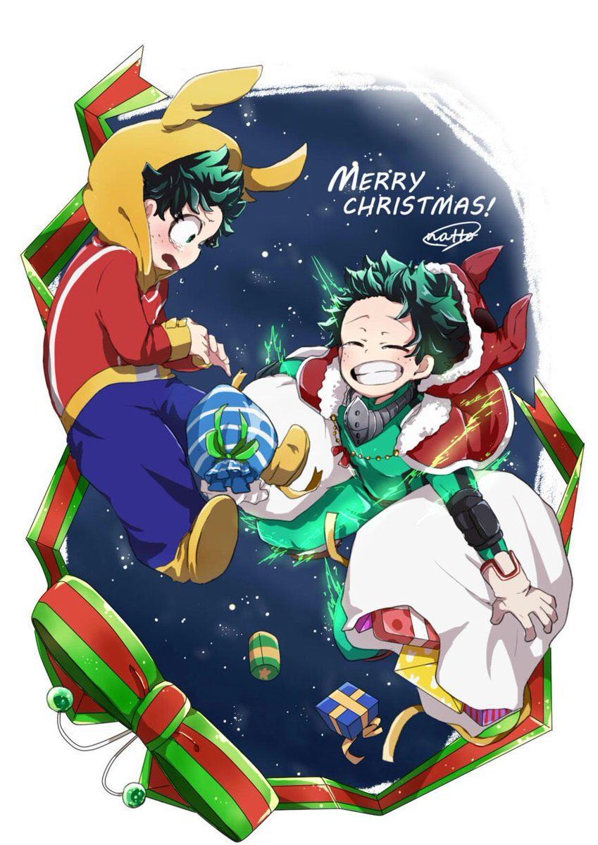christmas deku wallpapers wallpaper cave on christmas deku wallpapers