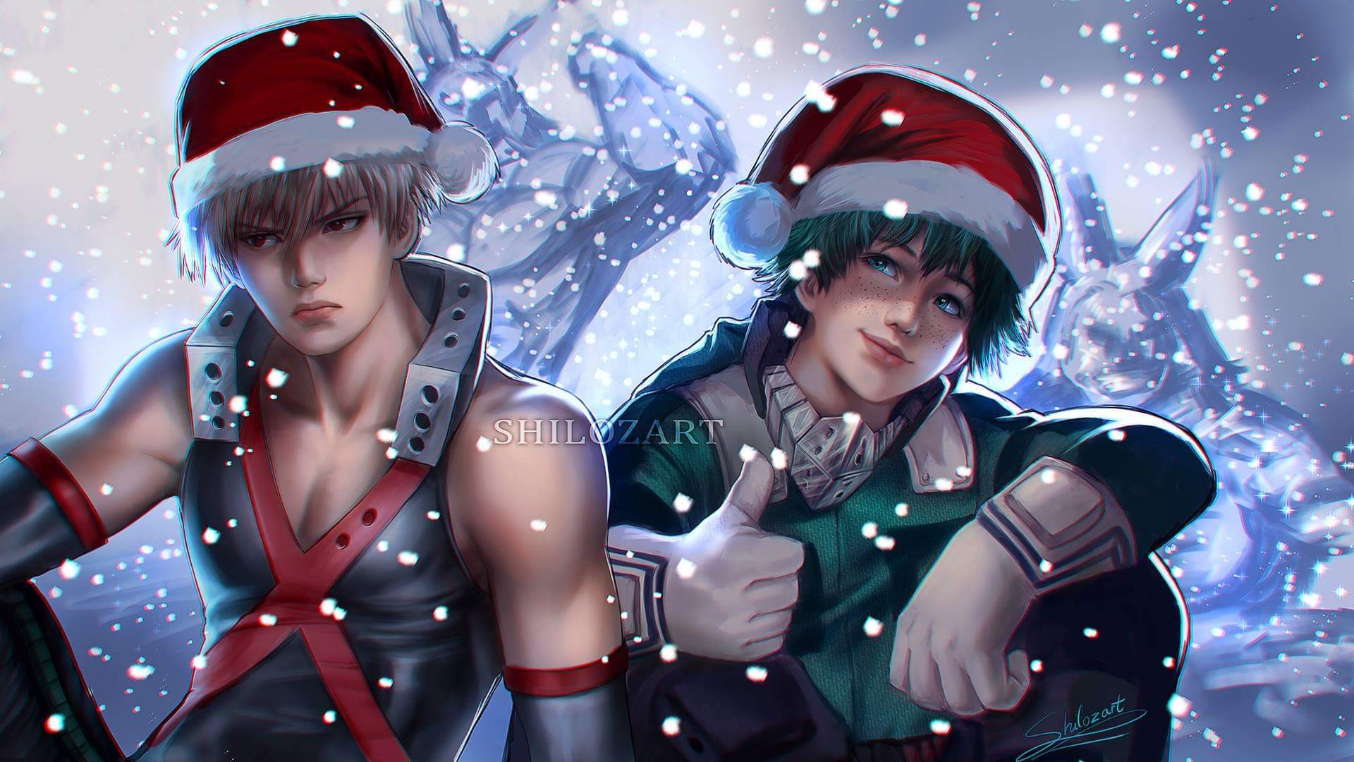 christmas deku wallpapers wallpaper cave on christmas deku wallpapers