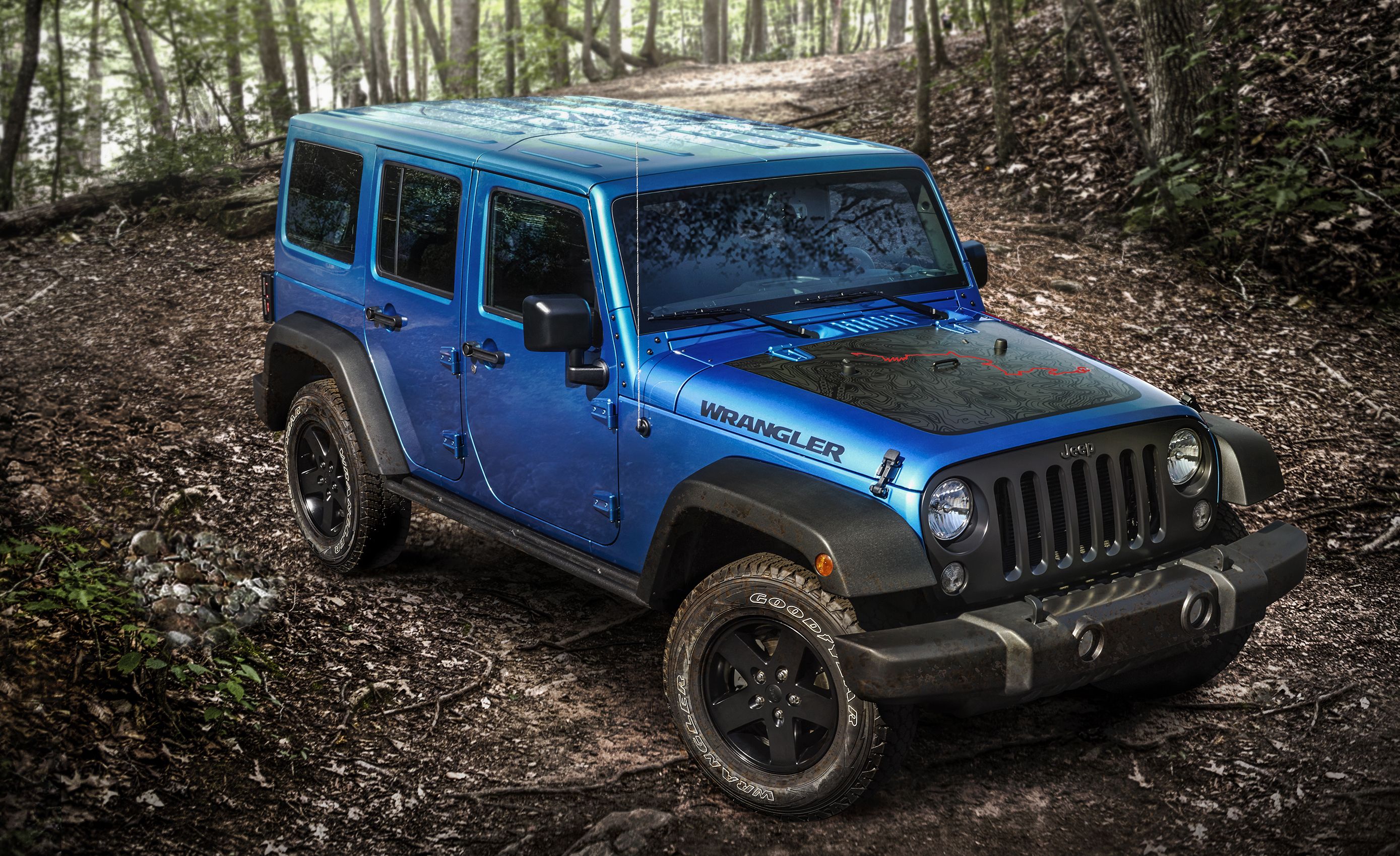 Blue Jeep Wallpapers - Wallpaper Cave