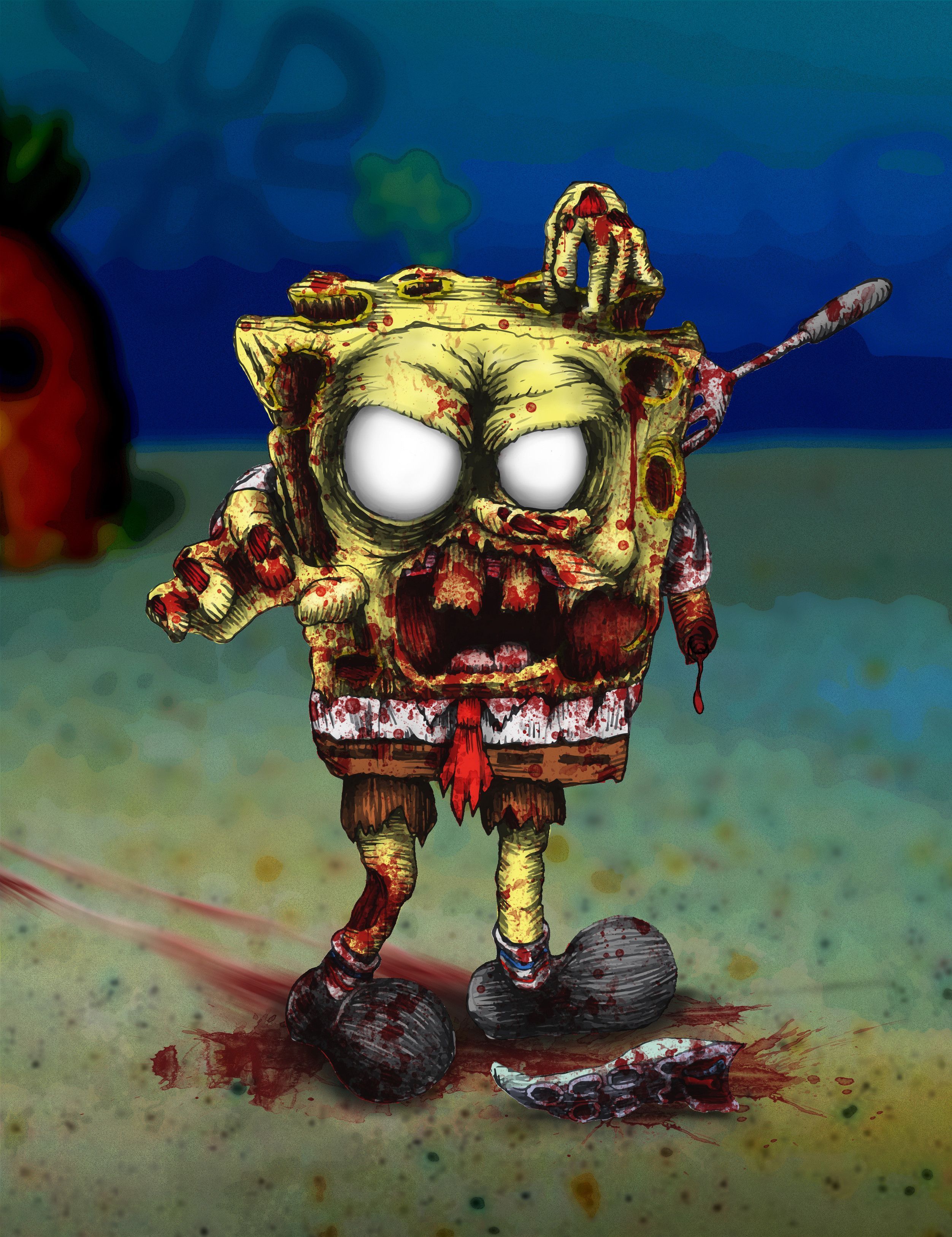 creepy spongebob wallpapers wallpaper cave on creepy spongebob wallpapers