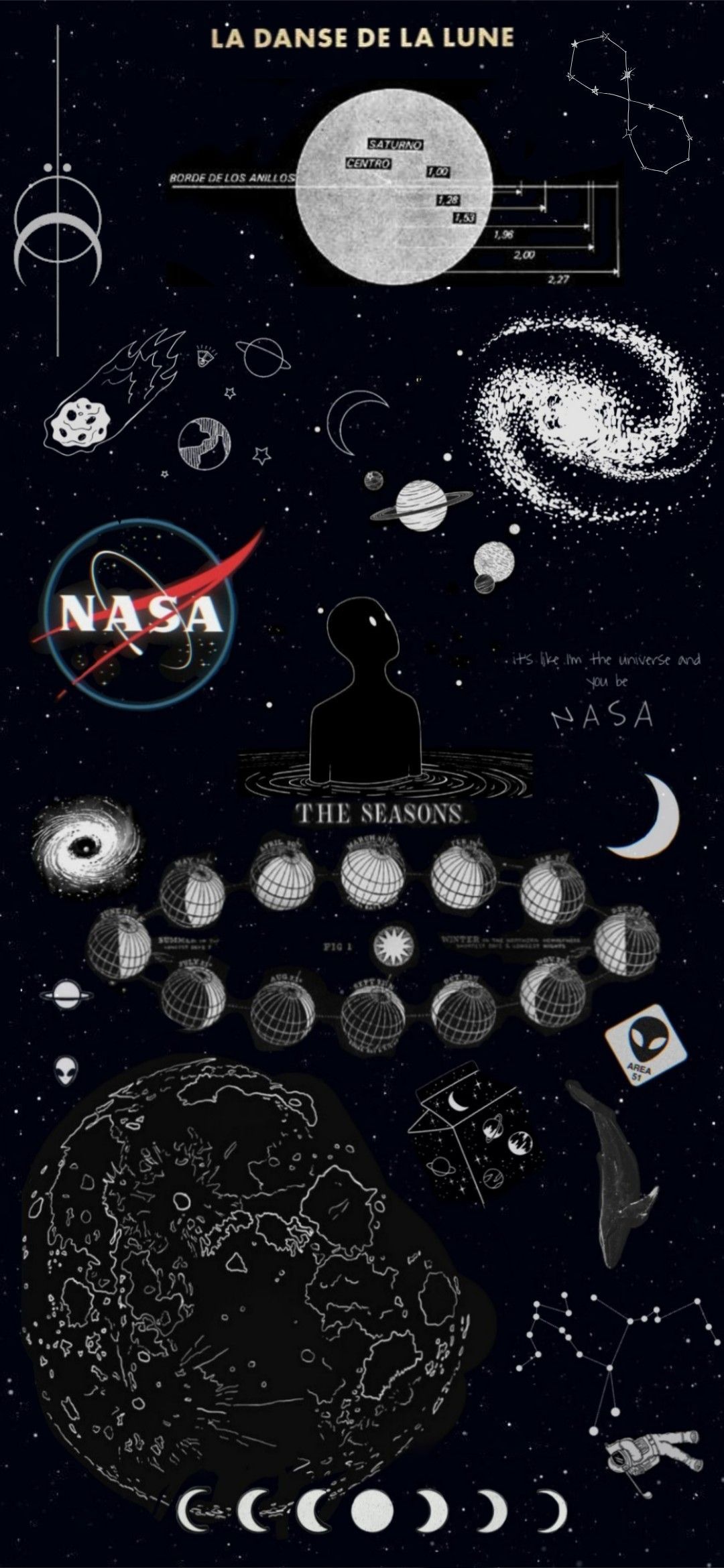 Nasa plays a big part in the history of the united states of america. Nasa Aesthetic Wallpapers Wallpaper Cave