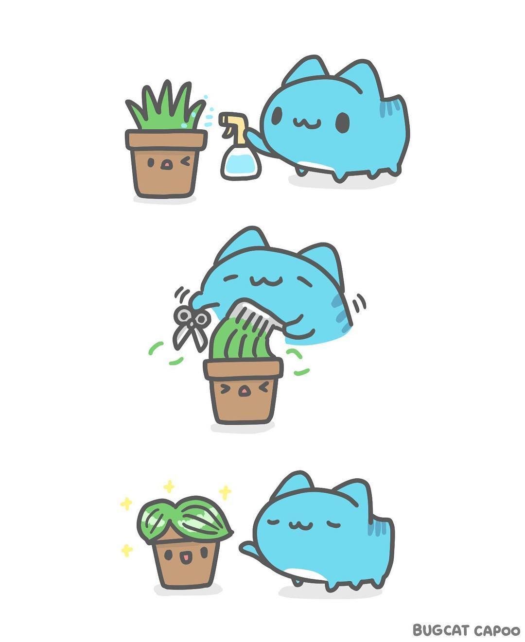 bugcat capoo wallpapers wallpaper cave on bugcat capoo wallpapers