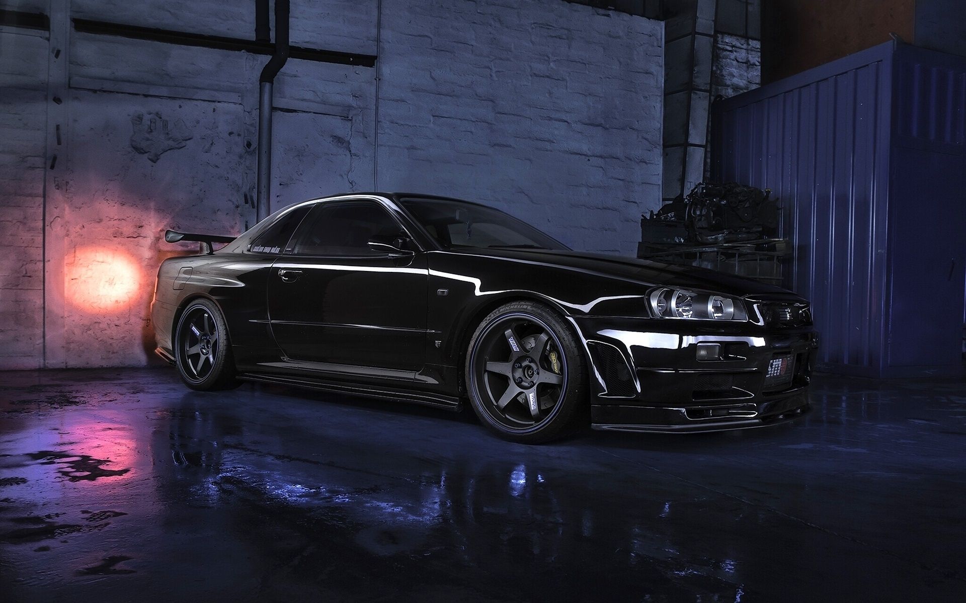 Nissan skyline r34 gtr wallpapers