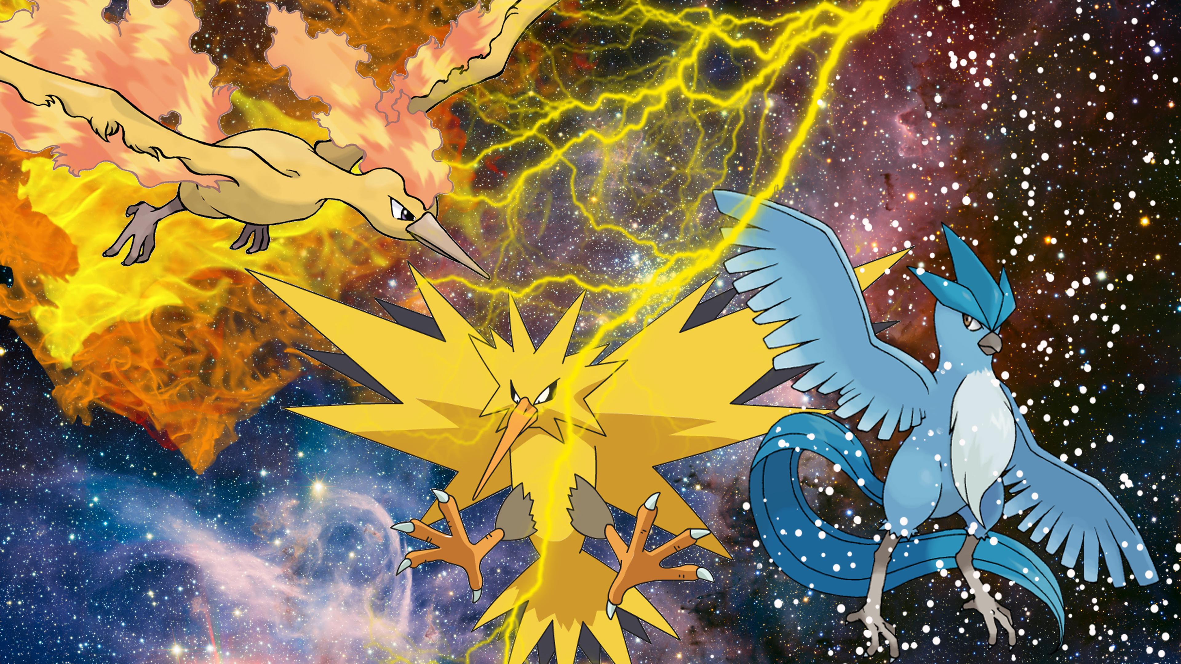 Legendary bird pokémon wallpapers