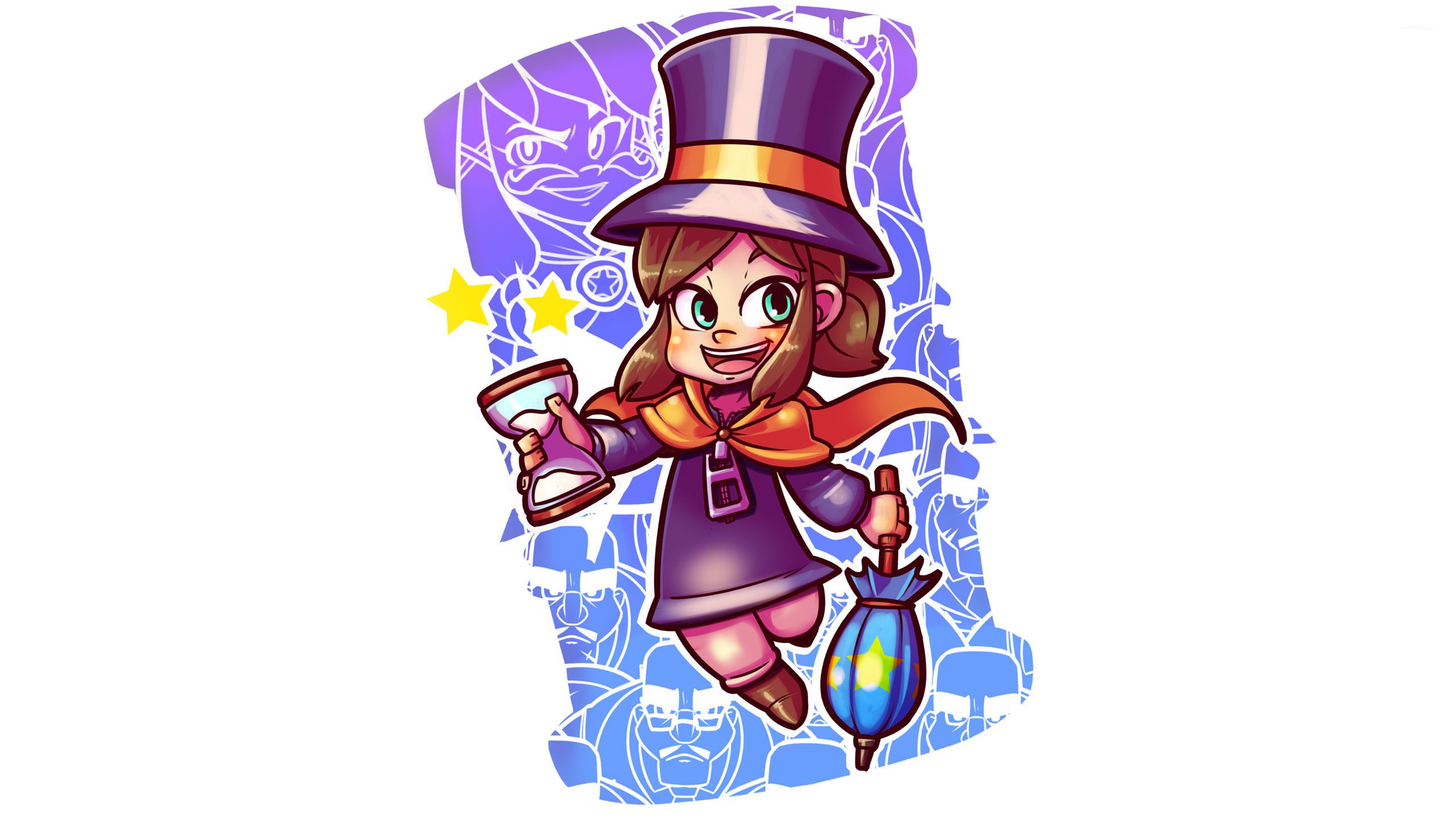 All these materials are recycled, so you can save the environment. Hat Kid Wallpapers Wallpaper Cave