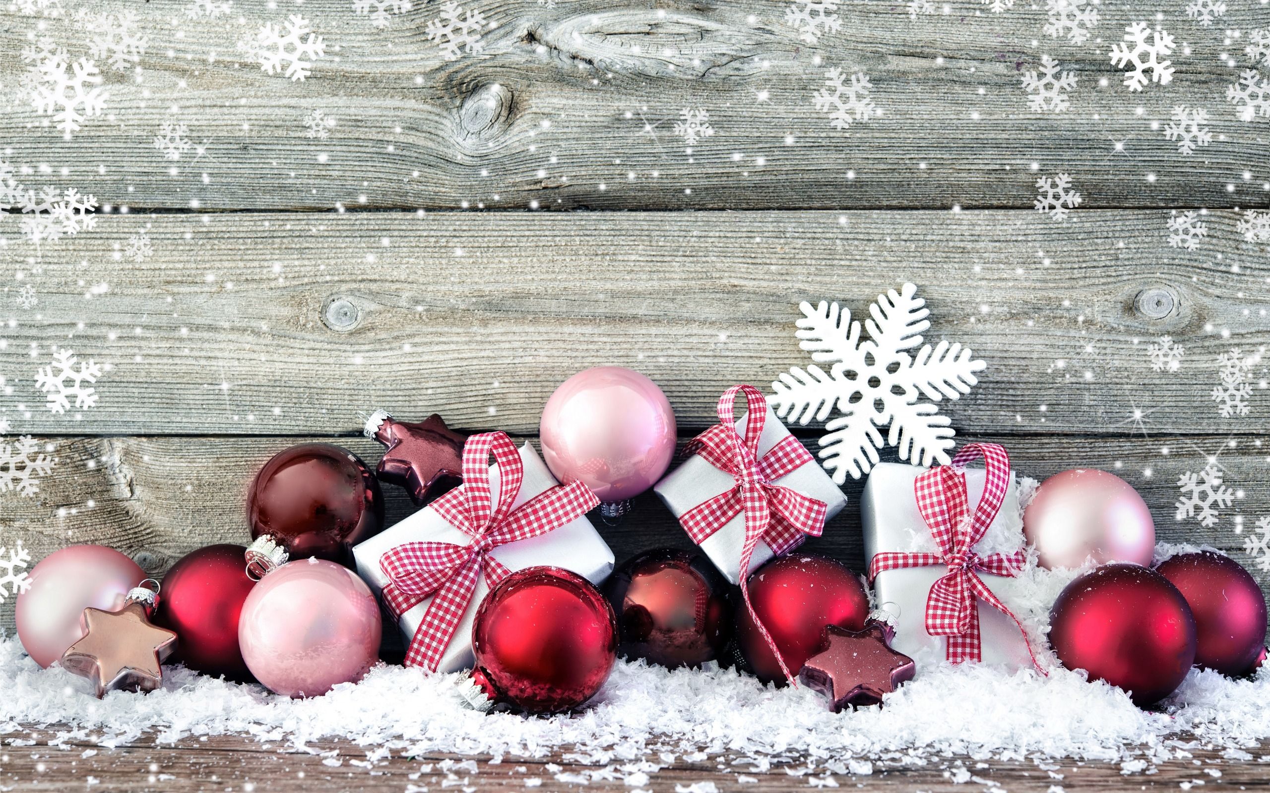 Snow christmas desktop wallpapers