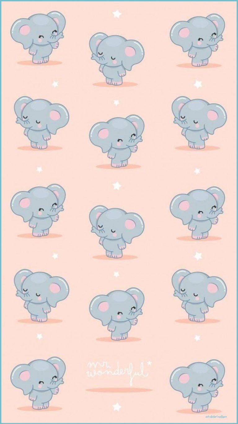 Tons of awesome cartoon elephant wallpapers to download for free. Kawaii Elephant Wallpapers Wallpaper Cave