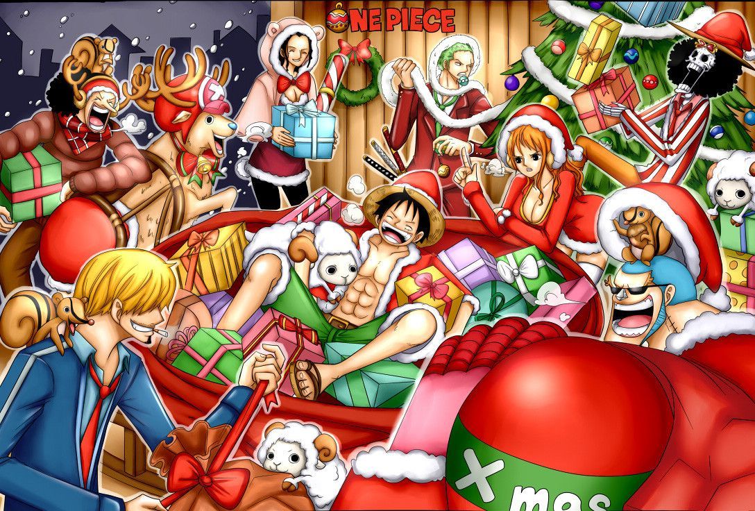 One piece christmas wallpapers
