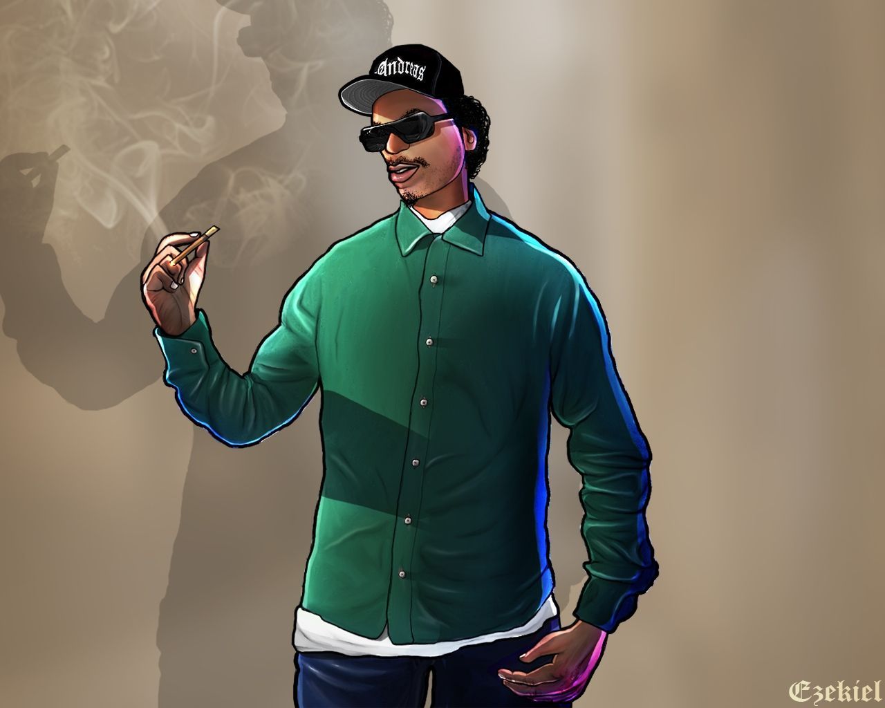 Ryder San Andreas Wallpapers Wallpaper Cave Wp8120746 