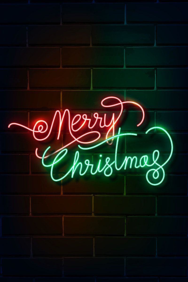 neon christmas sign wallpapers wallpaper cave on xmas neon wallpapers