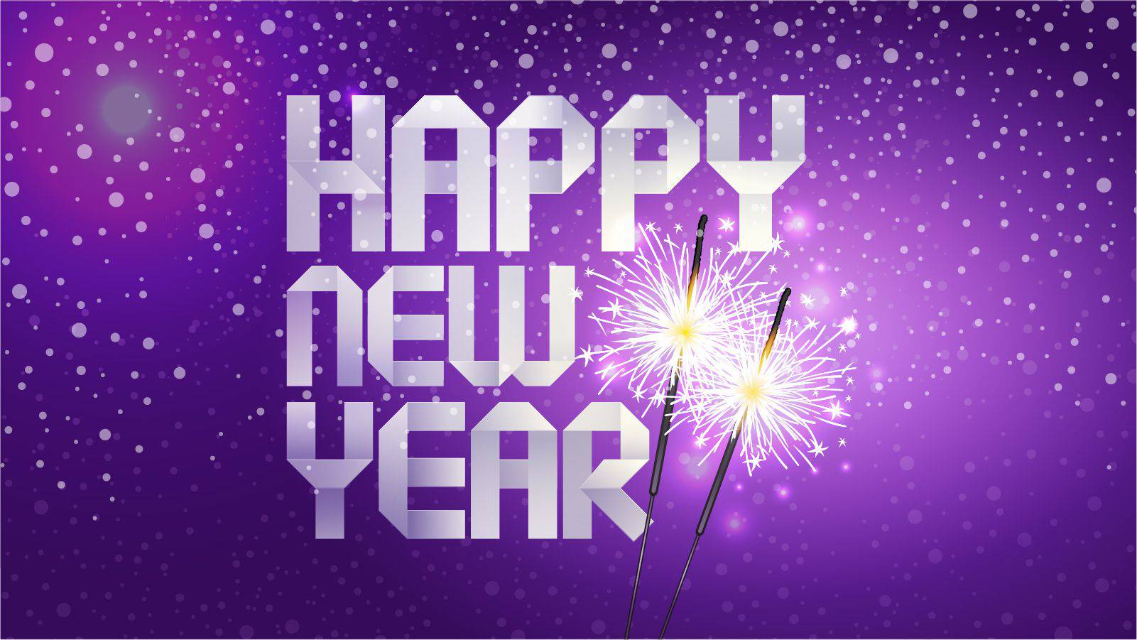 Purple happy new year wallpapers