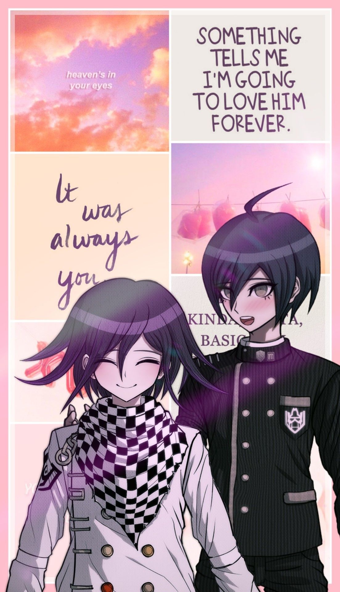 Anime icons and glitter icons ig@chirina_2. Kokichi X Shuichi Wallpapers - Wallpaper Cave