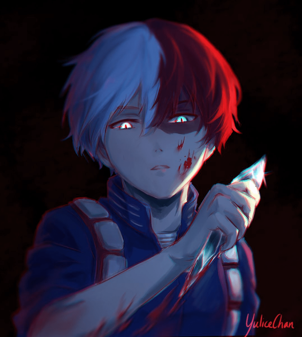 yandere todoroki wallpapers wallpaper cave on yandere todoroki wallpapers