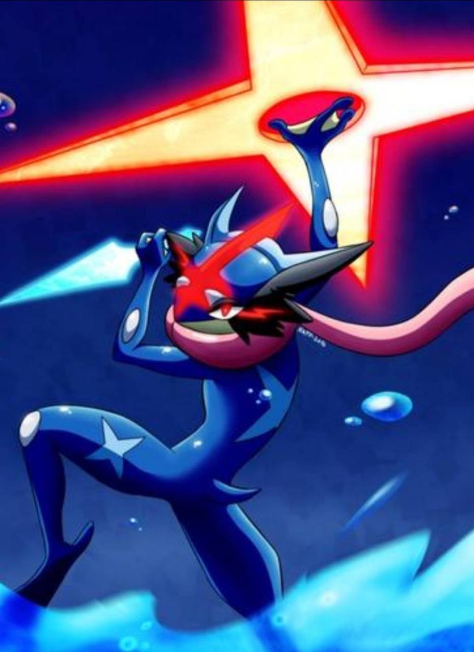 Red and blue ajak60 1,134 383,977 66 7 PokÃ©mon Ash Greninja Wallpapers - Wallpaper Cave