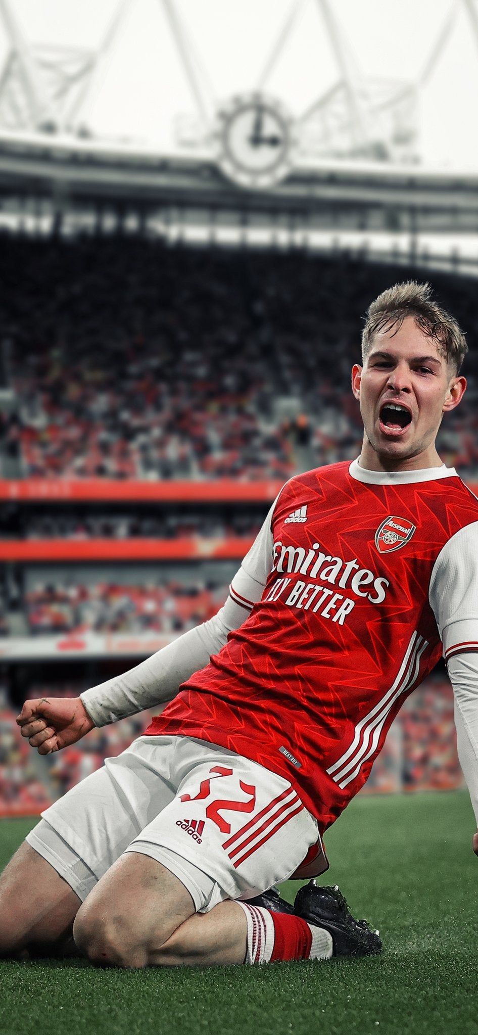 Saka Martinelli Smith Rowe Wallpaper Arsenal Stars Bukayo Saka