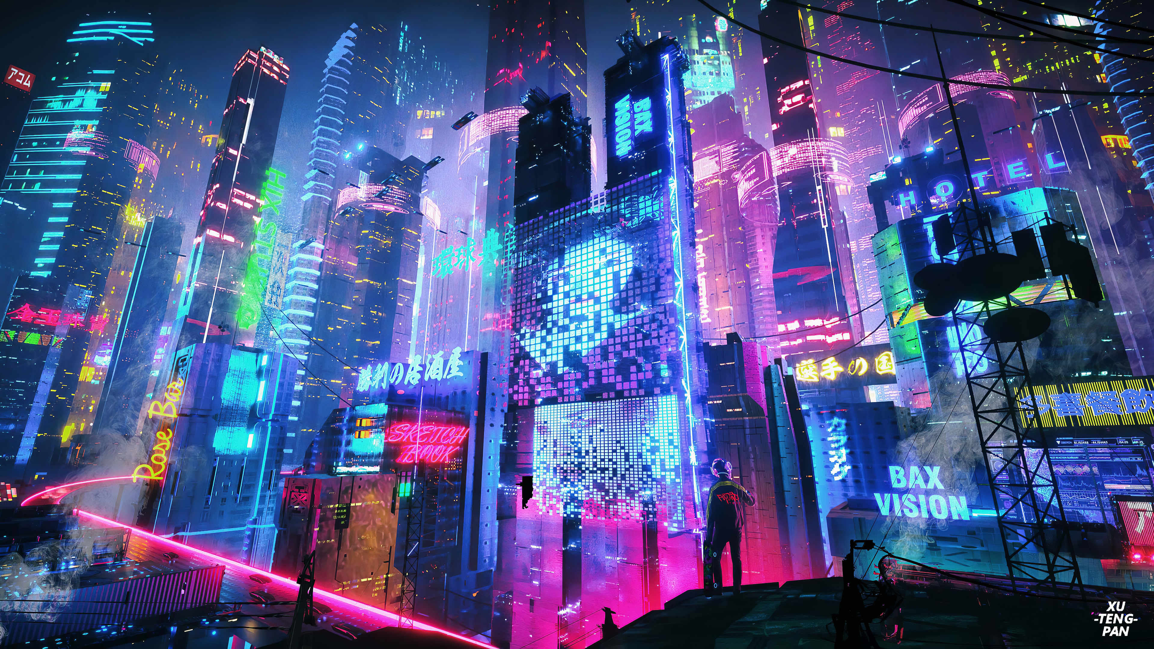 2560x1440 2560x1440 cyberpunk city 1440p resolution hd 4k wallpapers, images>. Cyberpunk Night City Wallpapers Wallpaper Cave