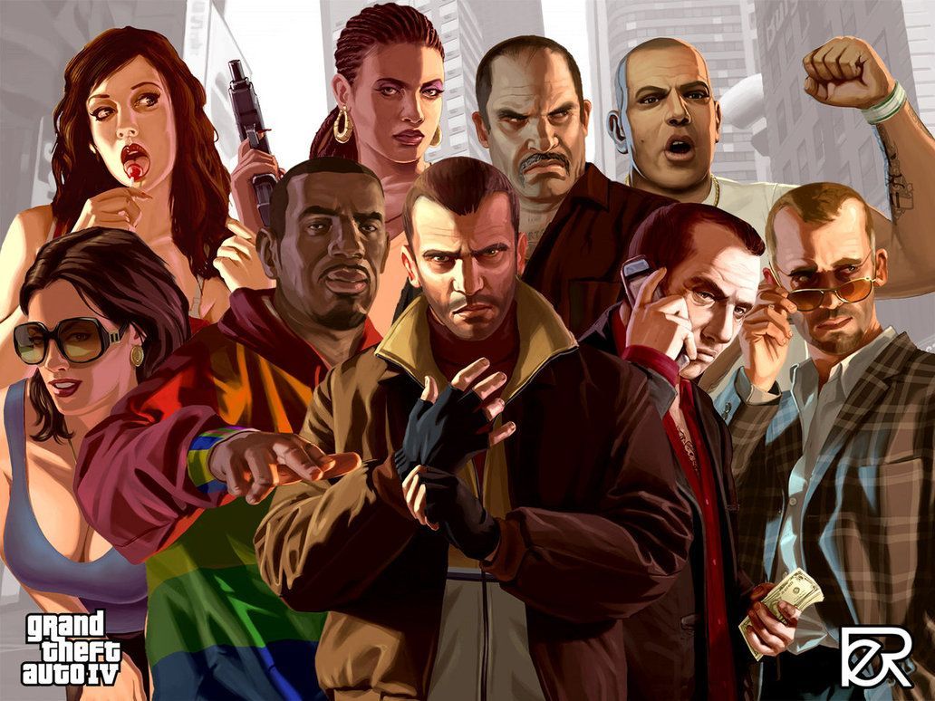 GTA IV Characters Wallpapers Wallpaper Cave Wp8795642 