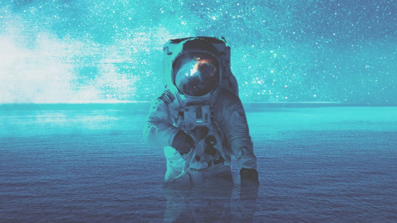 Hd astronaut in the ocean wallpapers. Astronaut In The Ocean Wallpapers Wallpaper Cave