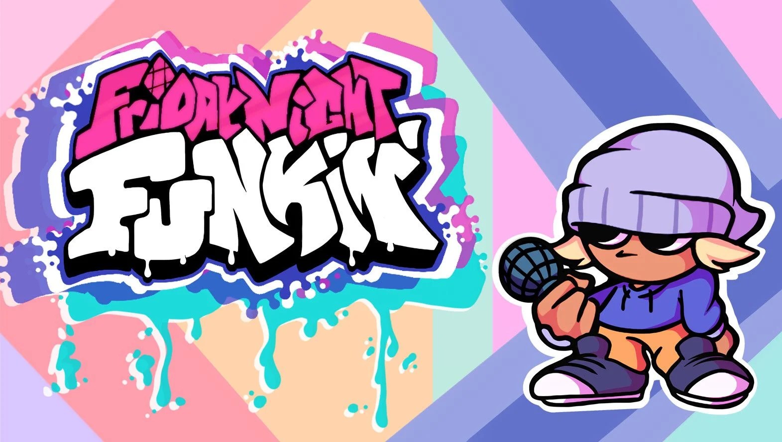 friday night funkin logo wallpapers wallpaper cave on friday night funkin logo wallpapers