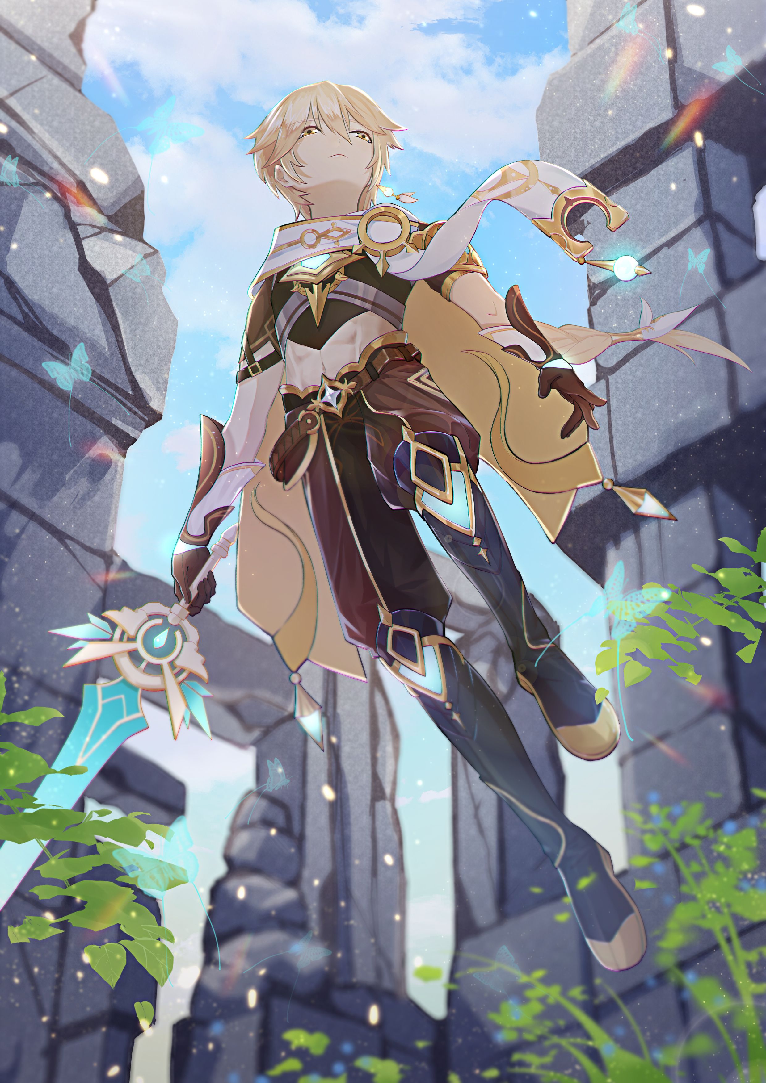 Aether Genshin Impact Wallpapers Wallpaper Cave