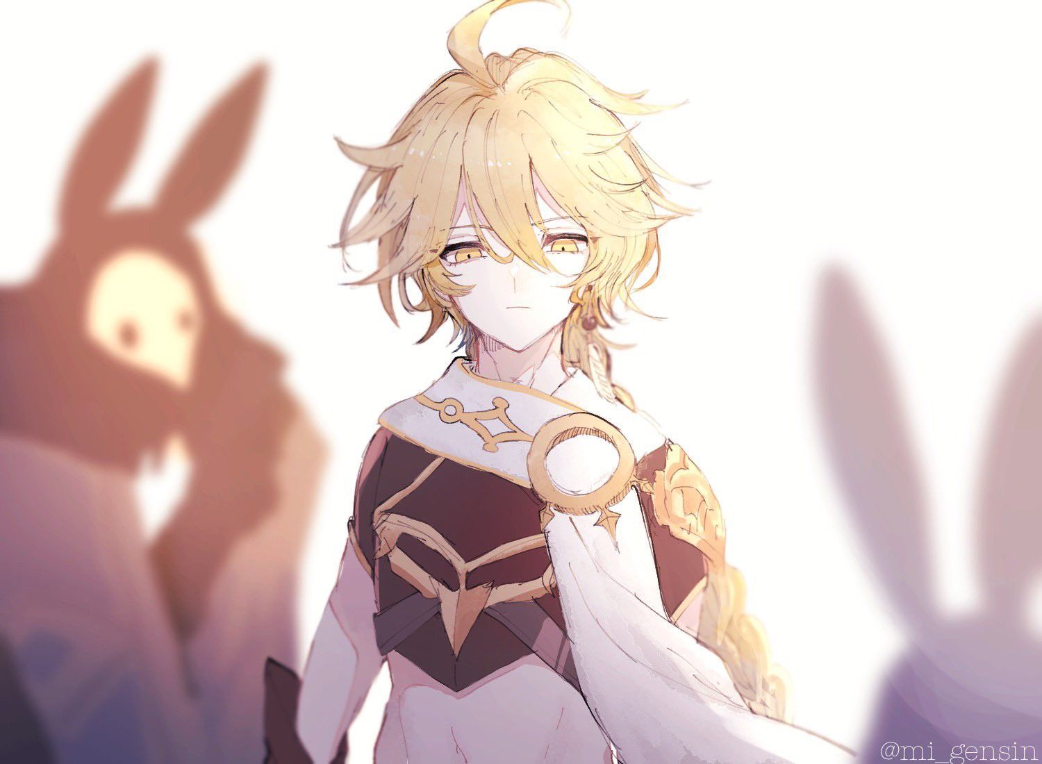 Aether Genshin Impact Wallpapers Wallpaper Cave