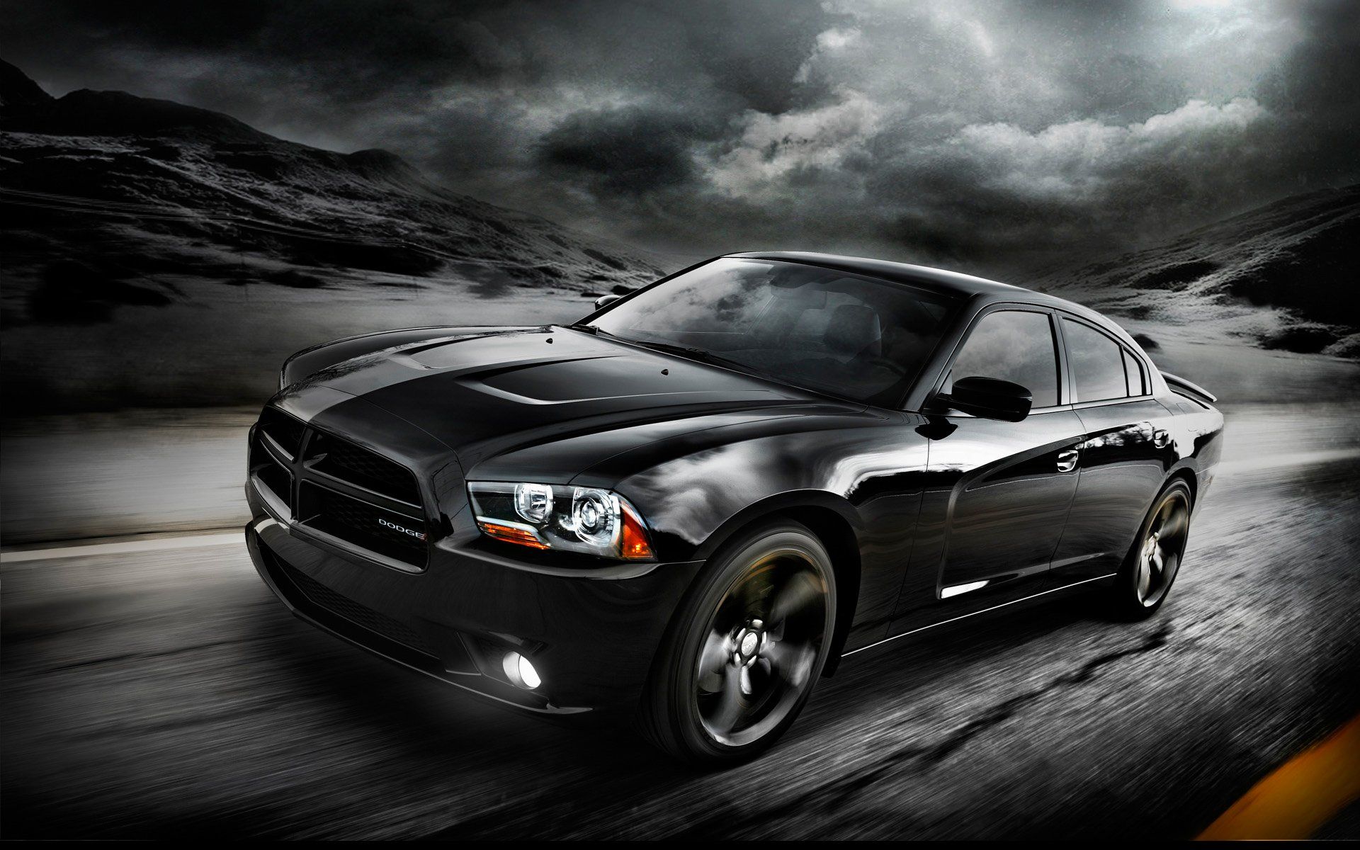 Black dodge charger wallpapers