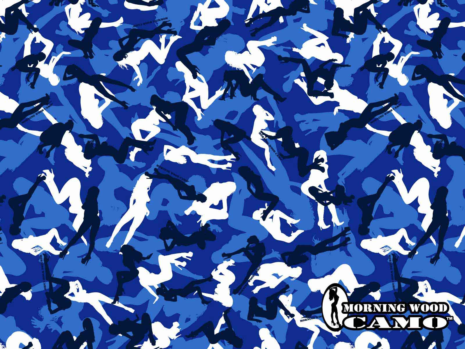 Blue camouflage wallpapers
