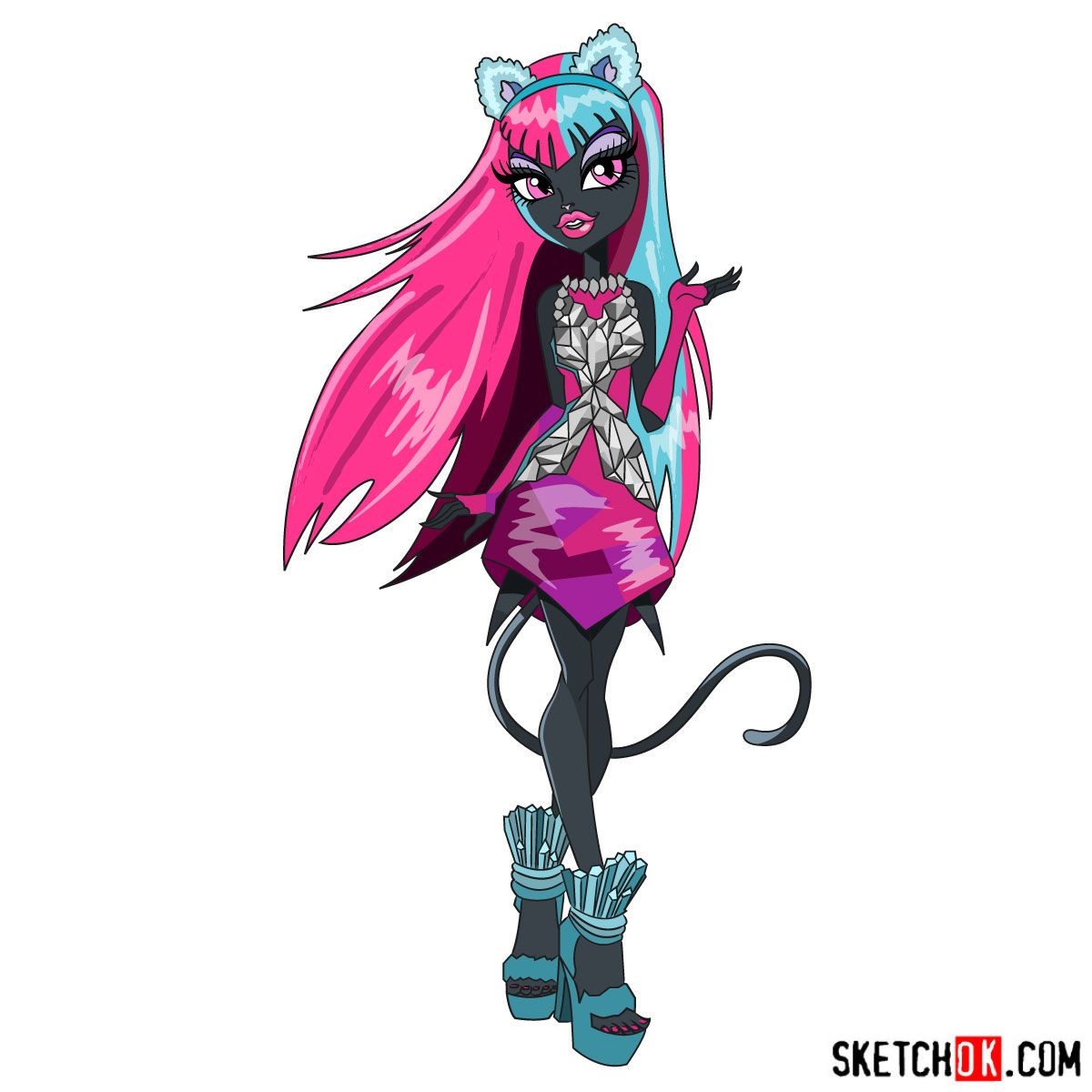 monster high catty noir wallpapers wallpaper cave on monster high catty noir wallpapers
