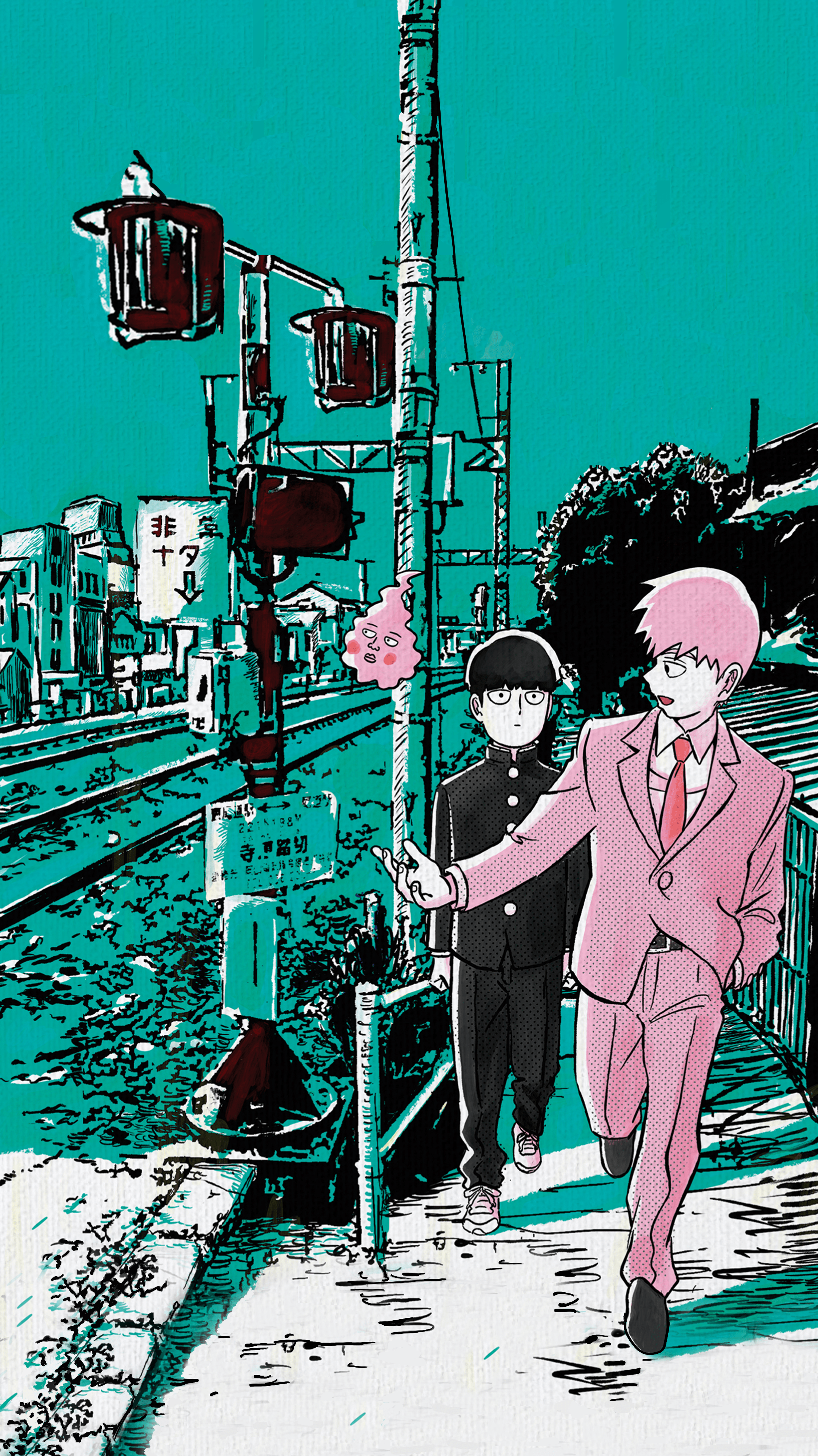 Mob Psycho 100 iPhone Wallpapers - Wallpaper Cave