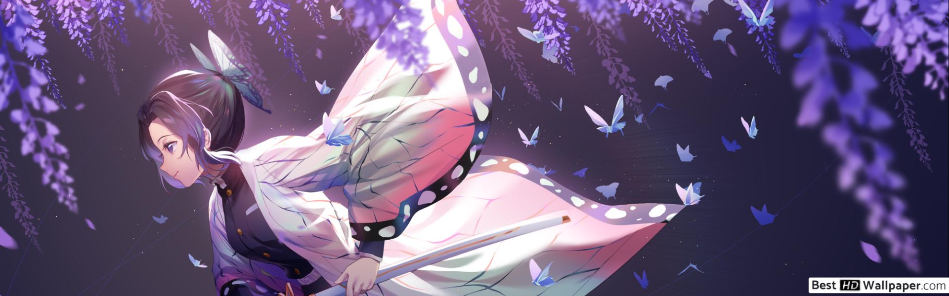 36 Wisteria Demon Slayer Background Scene Wnews Berita