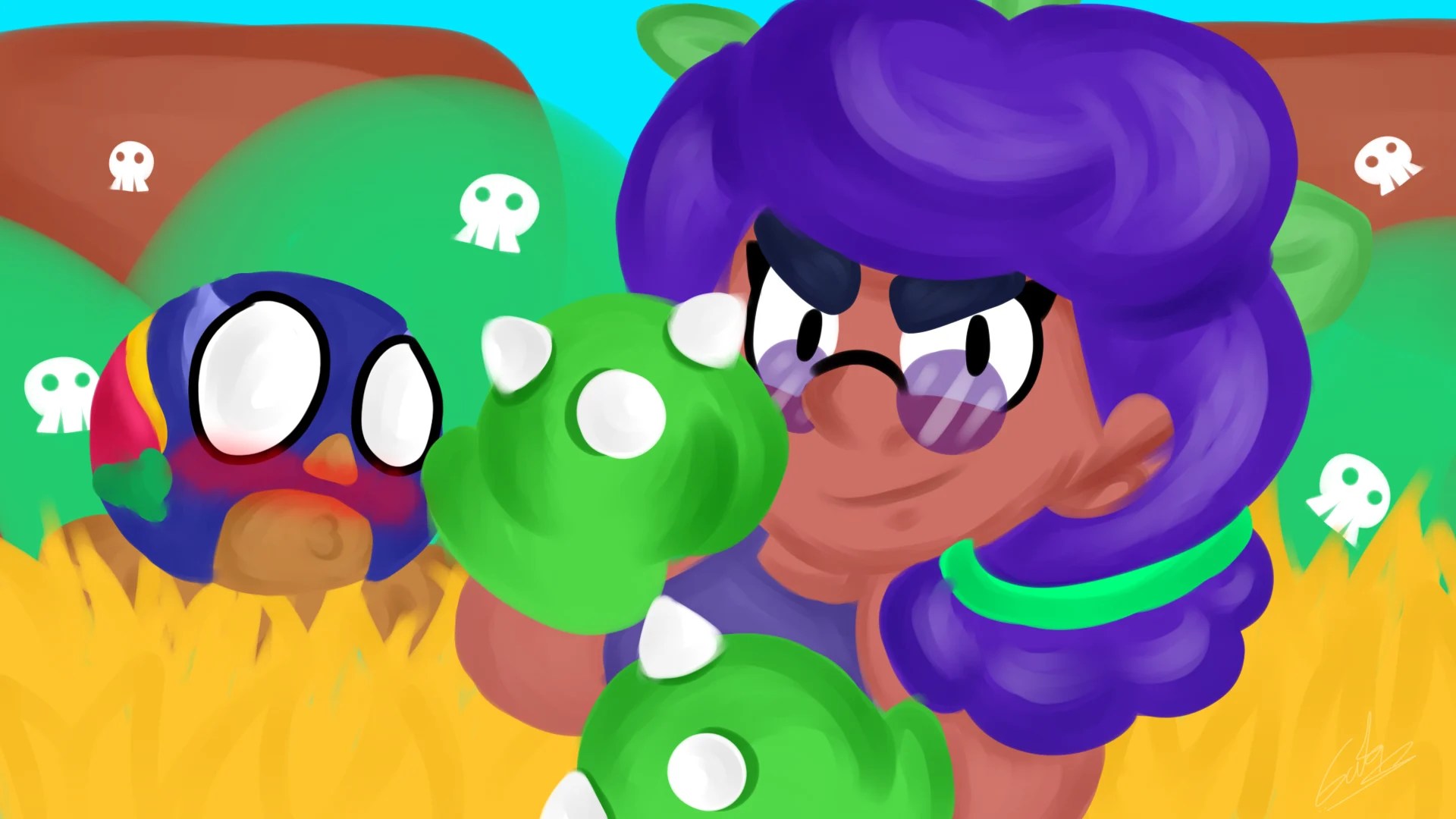 Brawl Stars Rosa Wallpapers - Wallpaper Cave